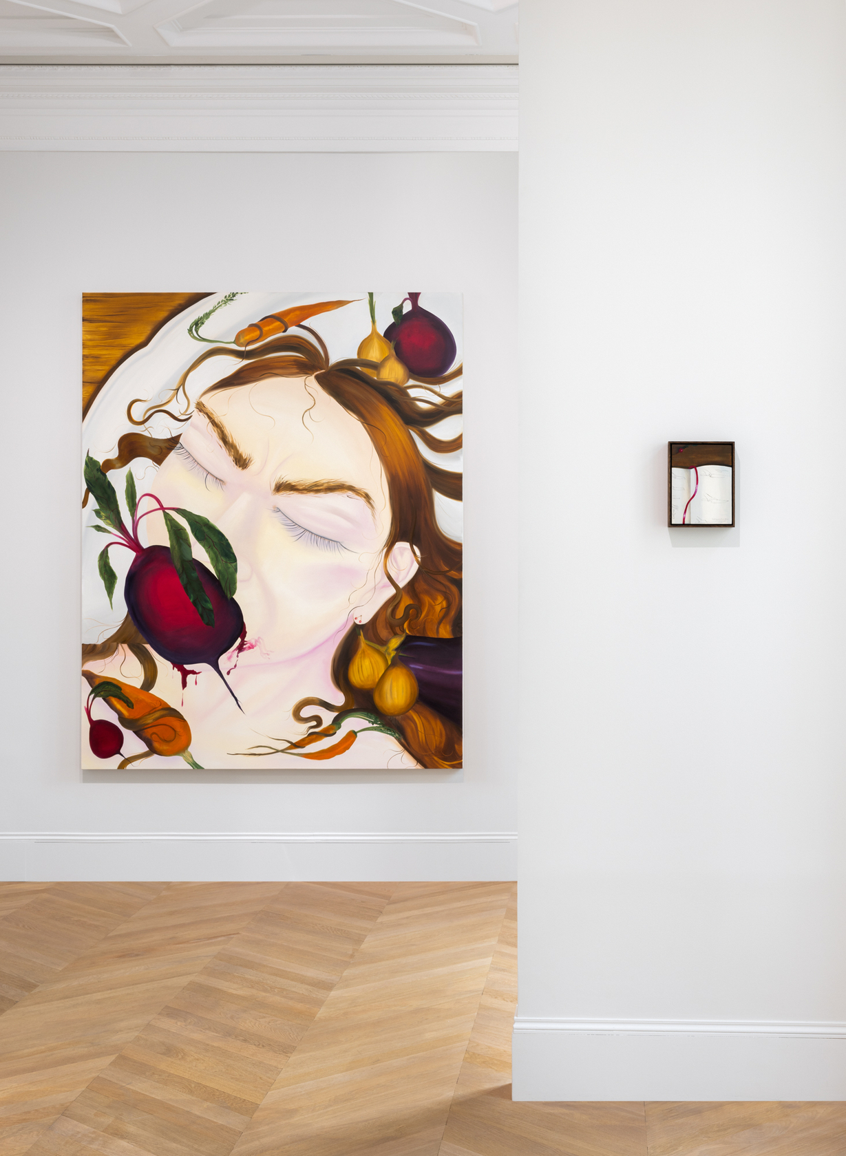 Exhibition view: Karolina Jabłońska, Jarred Kitchen, Esther Schipper, Paris, 2025. Photo © Andrea Rossetti