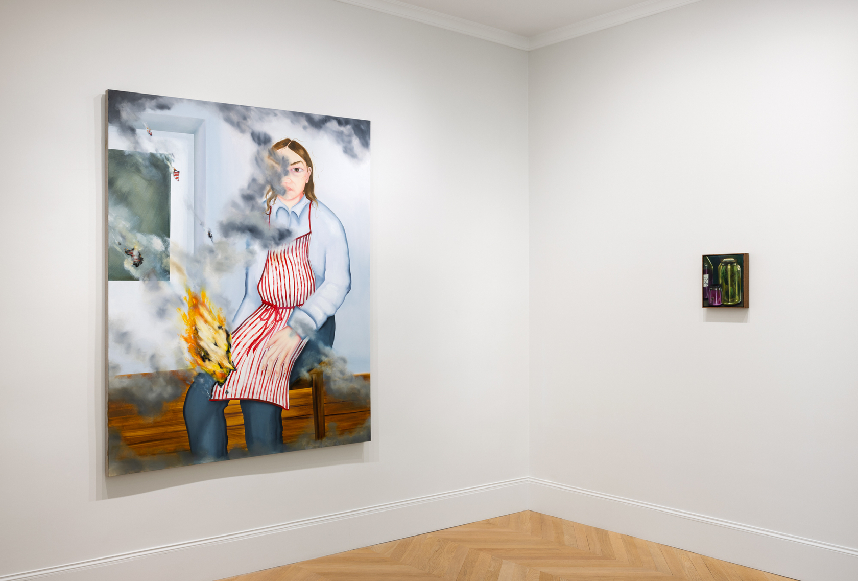 Exhibition view: Karolina Jabłońska, Jarred Kitchen, Esther Schipper, Paris, 2025. Photo © Andrea Rossetti