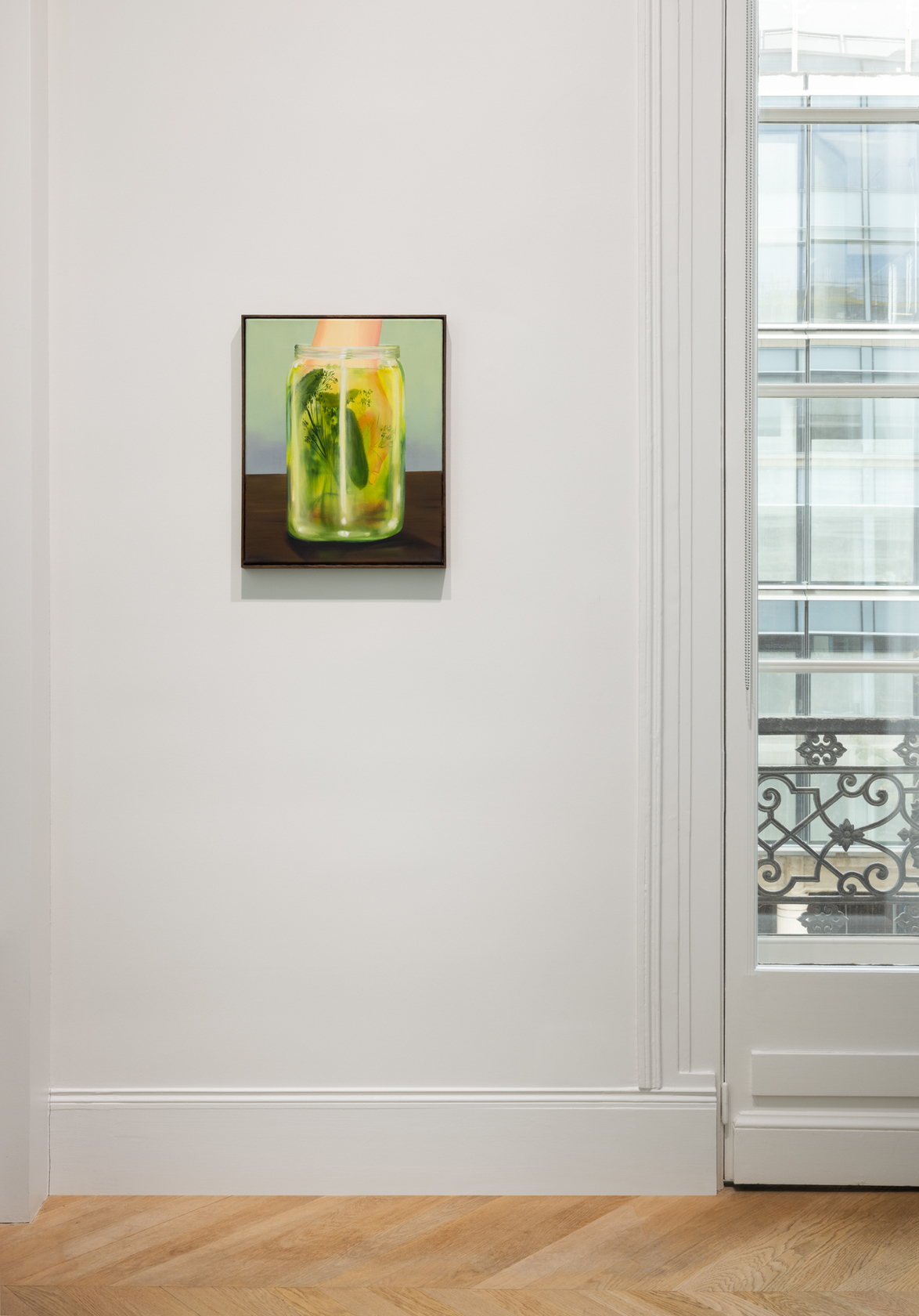 Exhibition view: Karolina Jabłońska, Jarred Kitchen, Esther Schipper, Paris, 2025. Photo © Andrea Rossetti