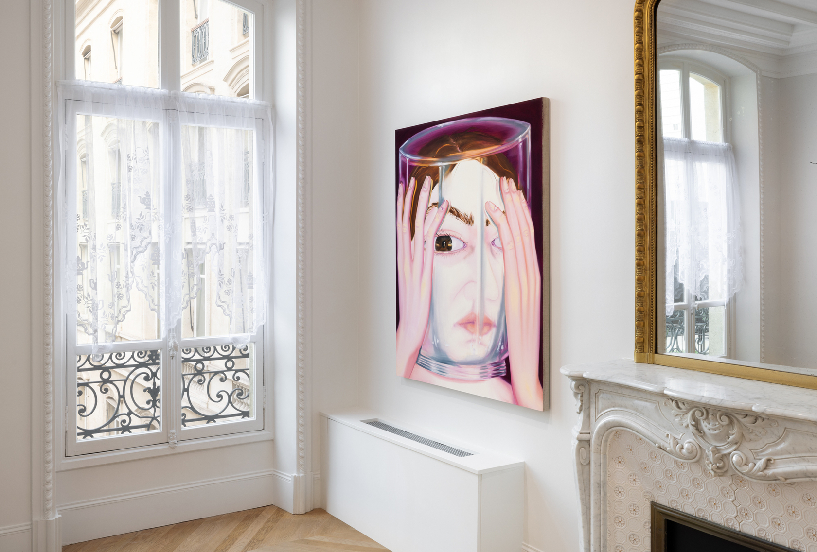 Exhibition view: Karolina Jabłońska, Jarred Kitchen, Esther Schipper, Paris, 2025. Photo © Andrea Rossetti