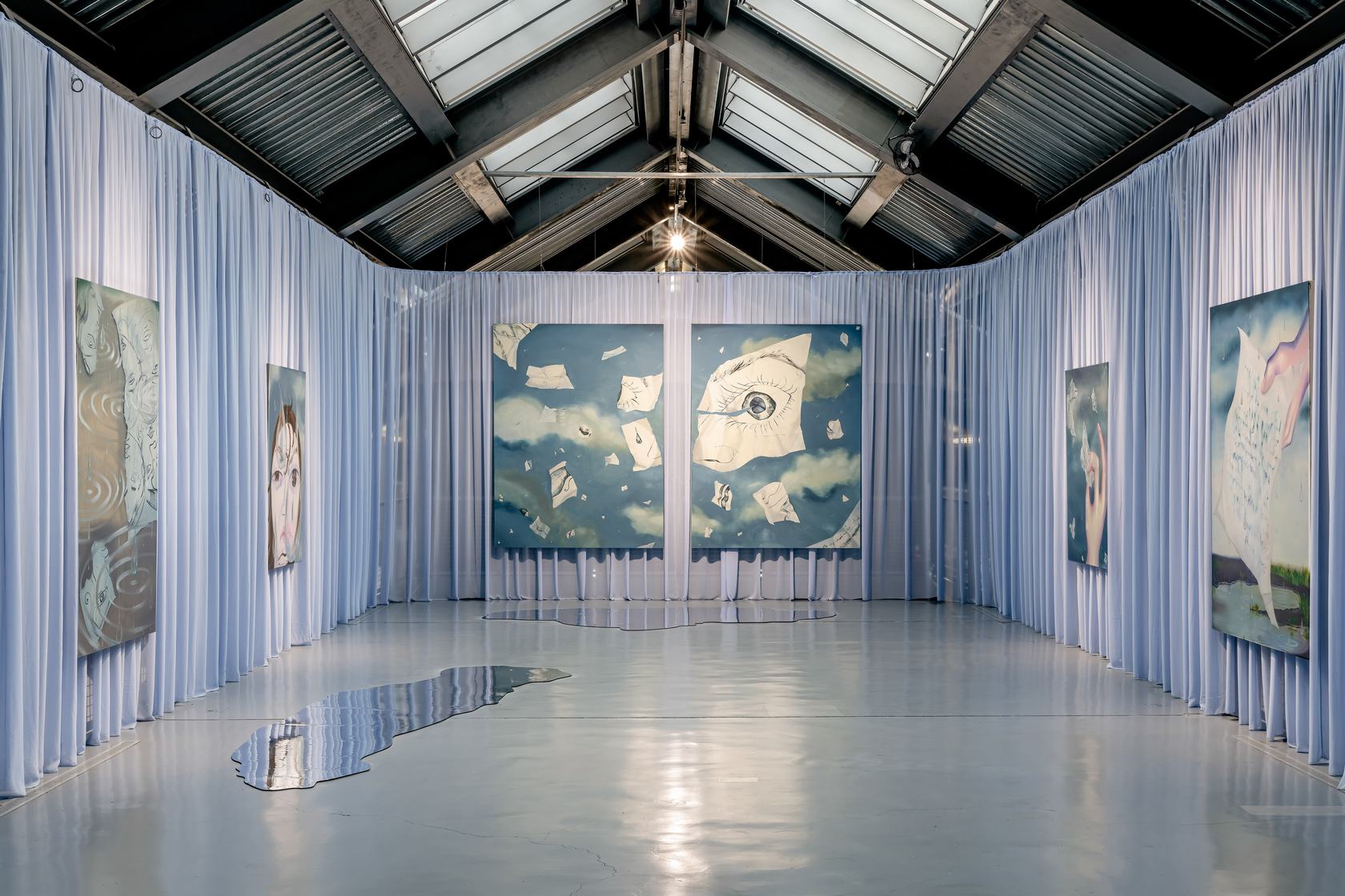 Installation view: Karolina Jabłońska: Which Way the Wind is Blowing, START Museum, Shanghai, 2025. Photo © Sun Tianchen/START Museum