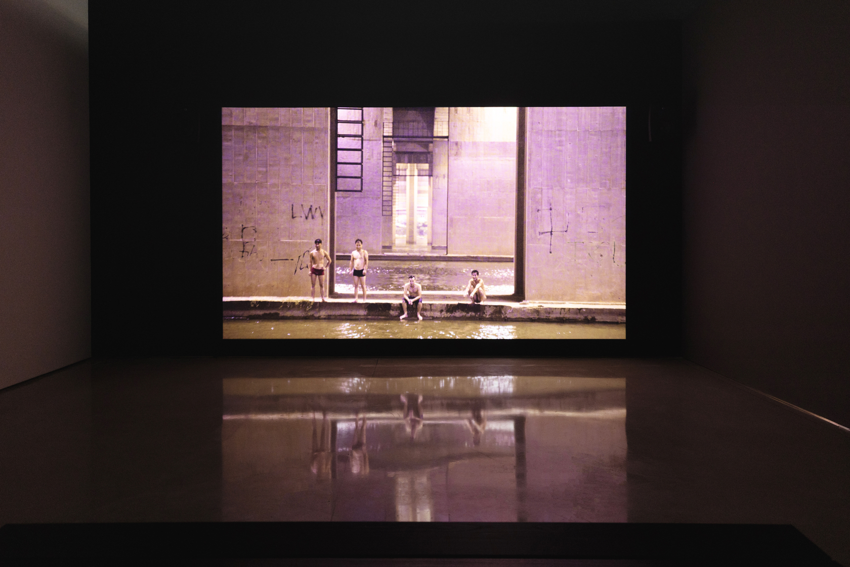 Exhibition View: David Claerbout and Zhou Tao, Flow of Time, The Cloud Collection, Nanjing, 2025. Photo &copy; The Cloud Collection