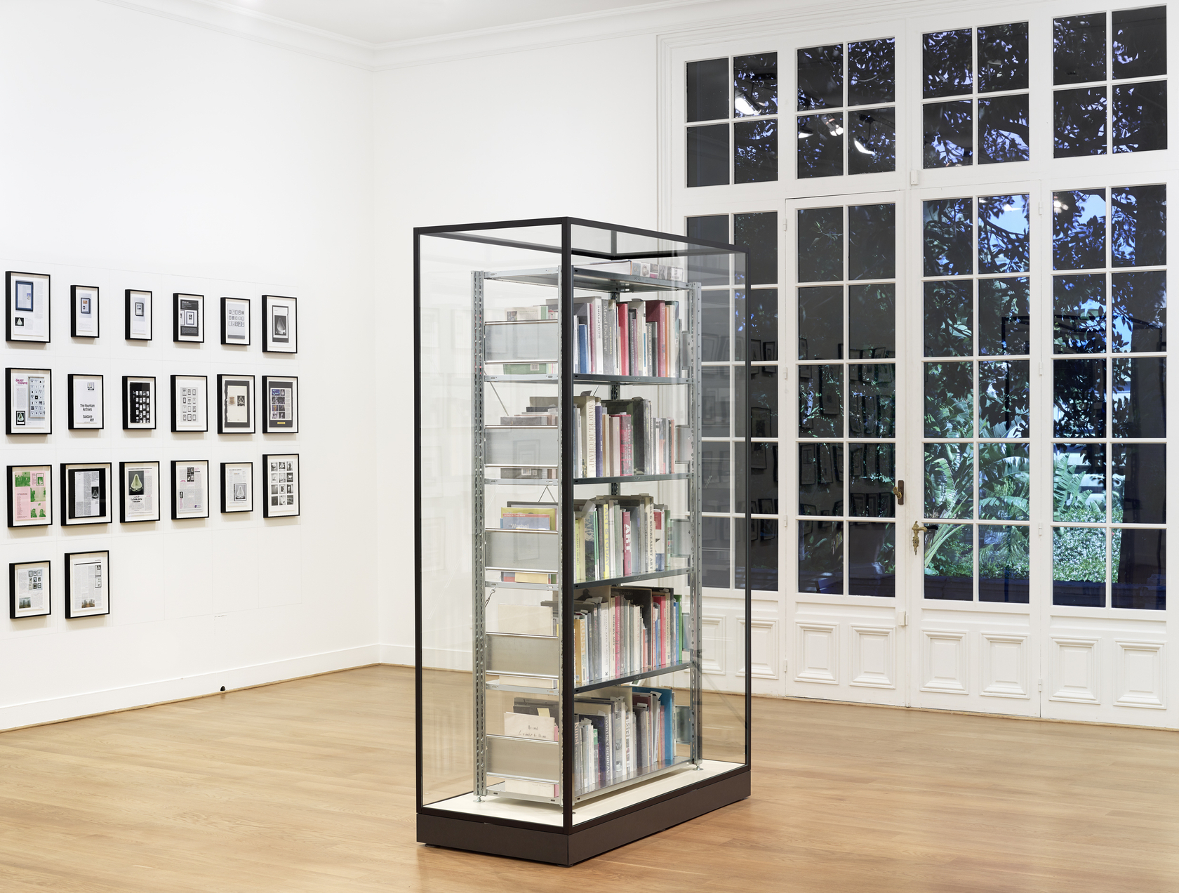 Exhibition view: Saâdane Afif, The Fountain Archives, Nouveau Musée National de Monaco, Monaco, 2017. Photo © NMNM/ François Fernandez
