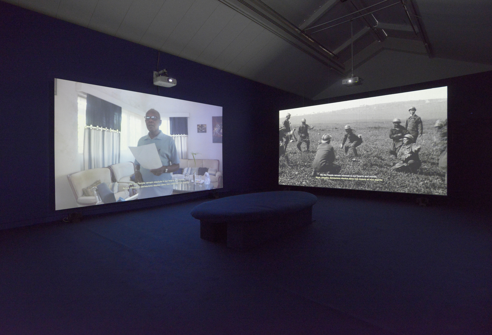 Exhibition view, All That We Are Is What We Hold In Our Outstretched Hands, Centre for Contemporary Arts, Glasgow, United...