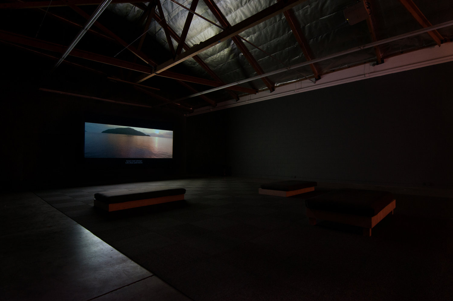 Exhibition view, The Island, The Mistake Room, Los Angeles, CA, February 21 - April 7, 2018. Photo © Tuan Andrew...