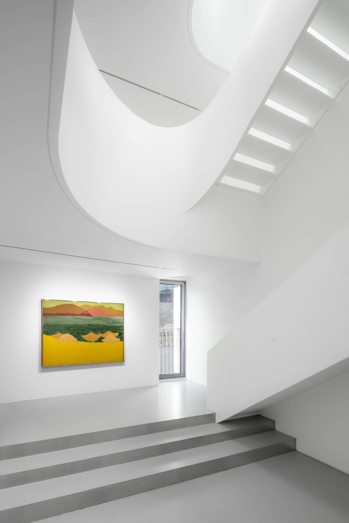 Exhibition view: March Avery: Form into Color, Esther Schipper, Seoul, 2026. Photo © Hyun Jun Lee