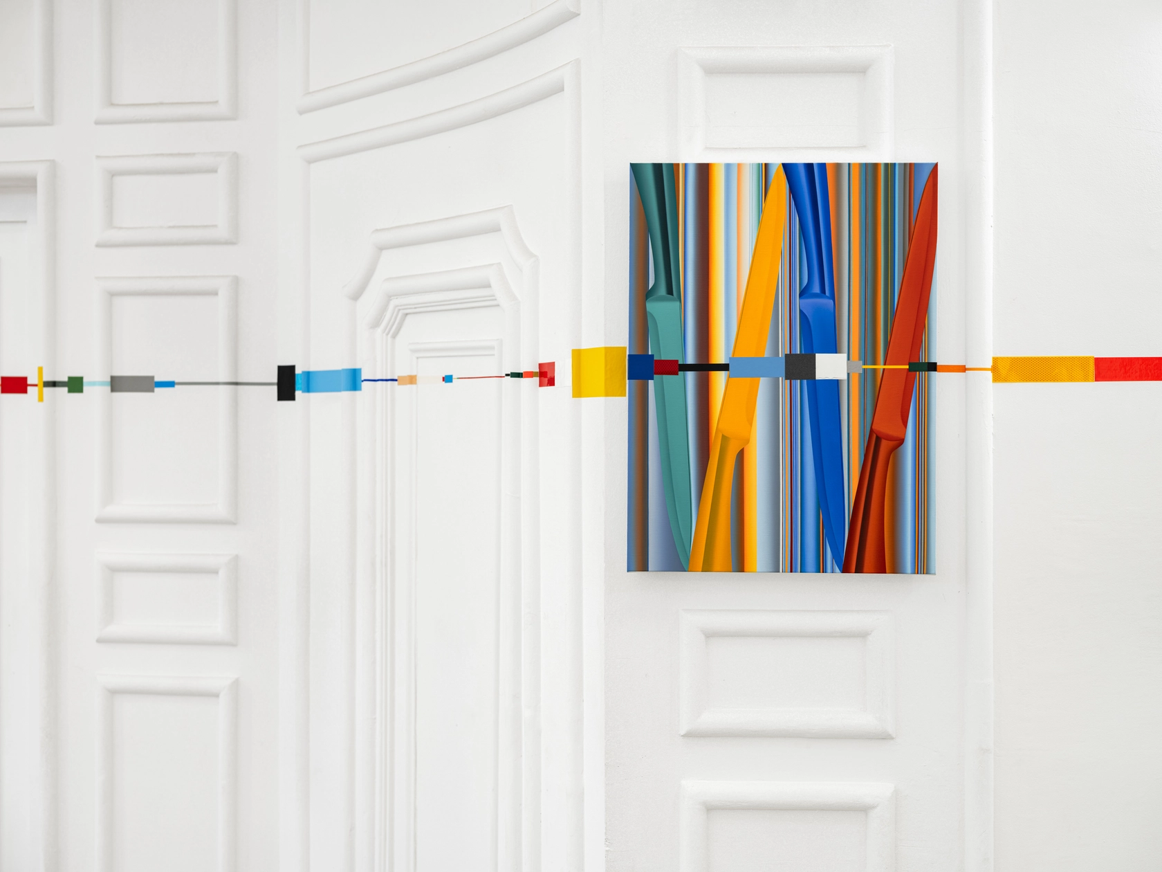 Exhibition view: Double Two, Jac Leirner & Rafa Silvares, 47m Contemporary, Leipzig, 2026. Photo: © dotgain.info