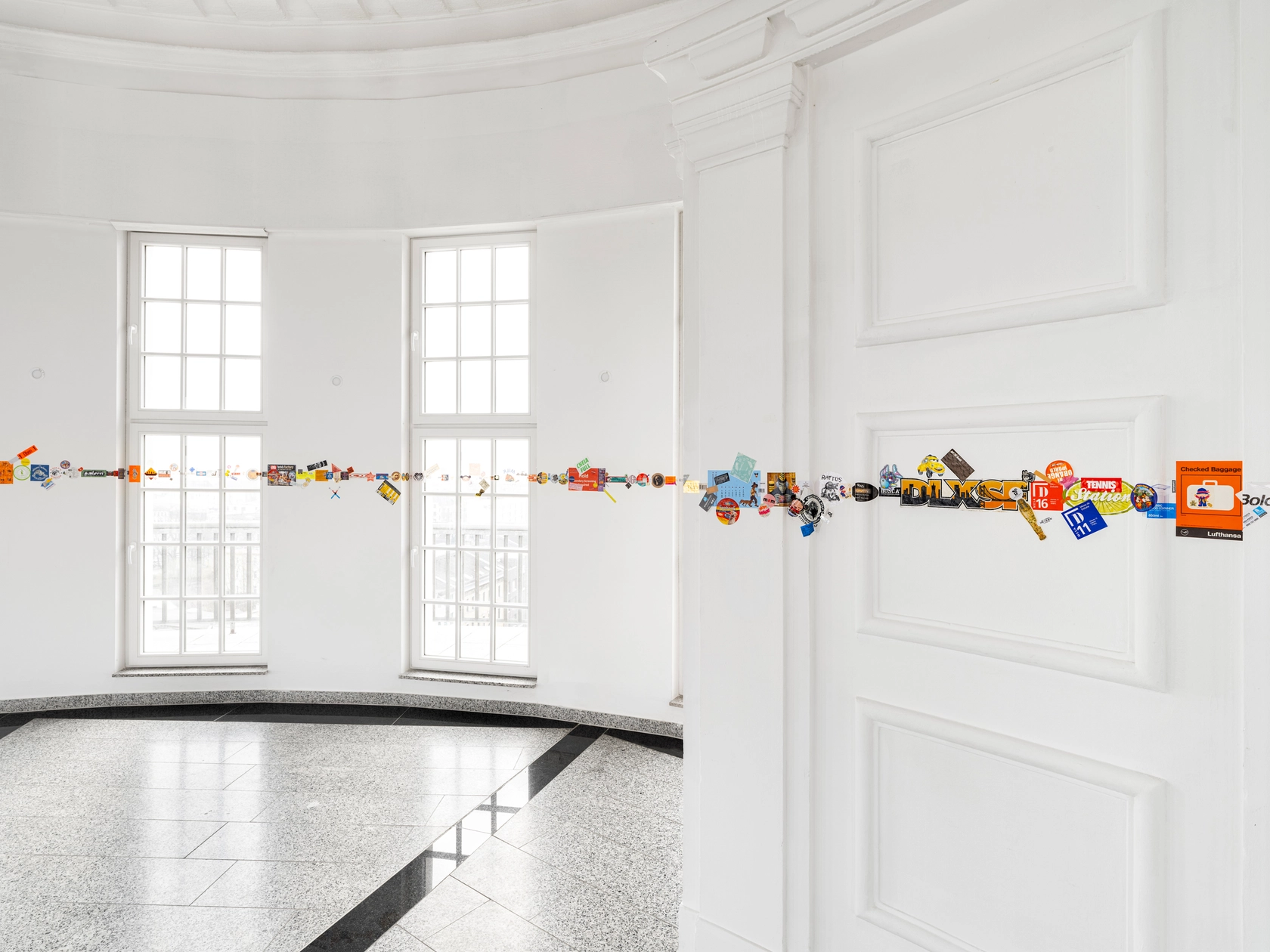 Exhibition view: Double Two, Jac Leirner & Rafa Silvares, 47m Contemporary, Leipzig, 2026. Photo: © dotgain.info