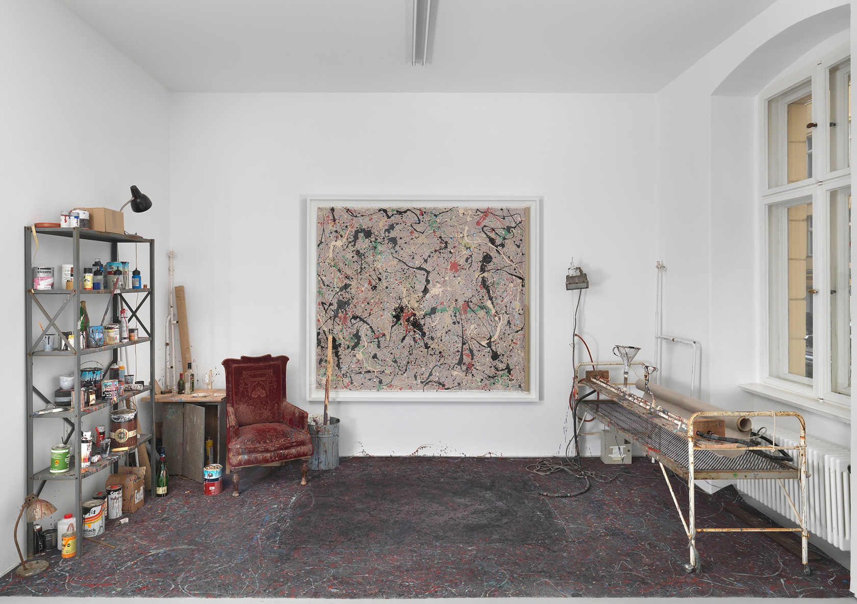 Exhibition view: Robert Kusmirowski, Square2, Johnen Galerie, Berlin, 2011 Photo © Jens Ziehe