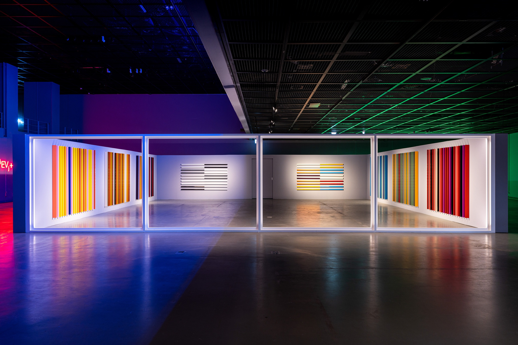 Exhibition view: Liam Gillick, The Work Life Effect, Gwangju Museum of Art, Gwangju, 2021 Photo © Gwangju Museum of Art,...