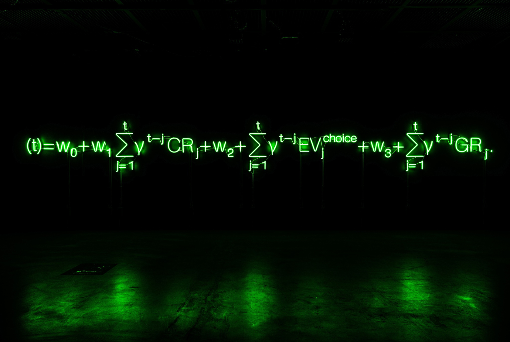 Exhibition view: Liam Gillick, The Work Life Effect, Gwangju Museum of Art, Gwangju, 2021 Photo © Gwangju Museum of Art,...