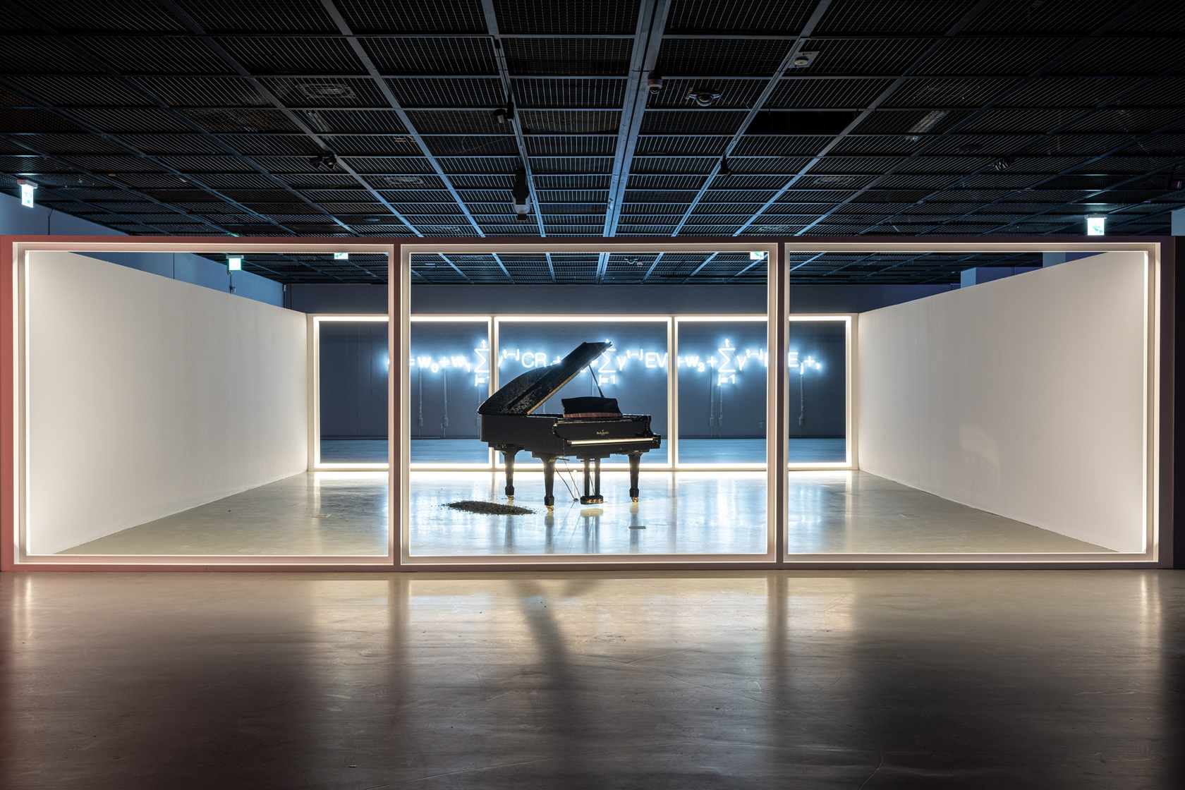 Exhibition view: Liam Gillick, The Work Life Effect, Gwangju Museum of Art, Gwangju, 2021 Photo © Gwangju Museum of Art,...