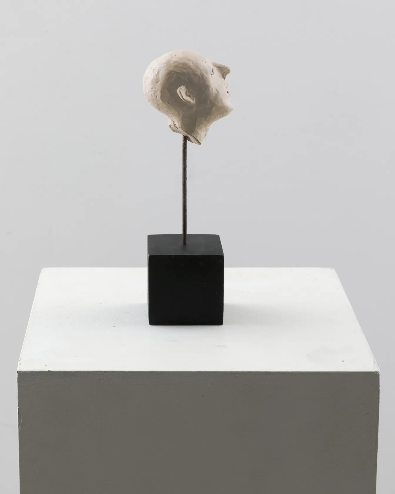 John Kirby Untitled (Head on stick), 2010