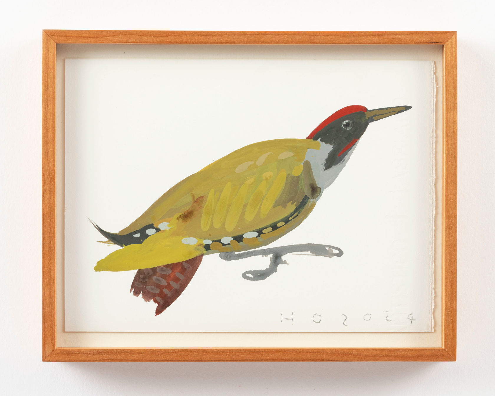 Humphrey Ocean Green Woodpecker I, 2024