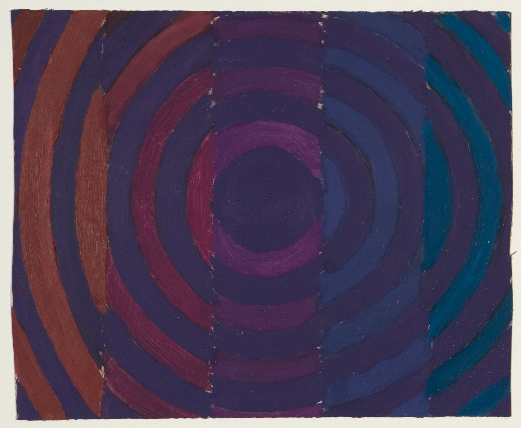 Michael Kidner Towards Moire, Looking for Third Colour, 1964