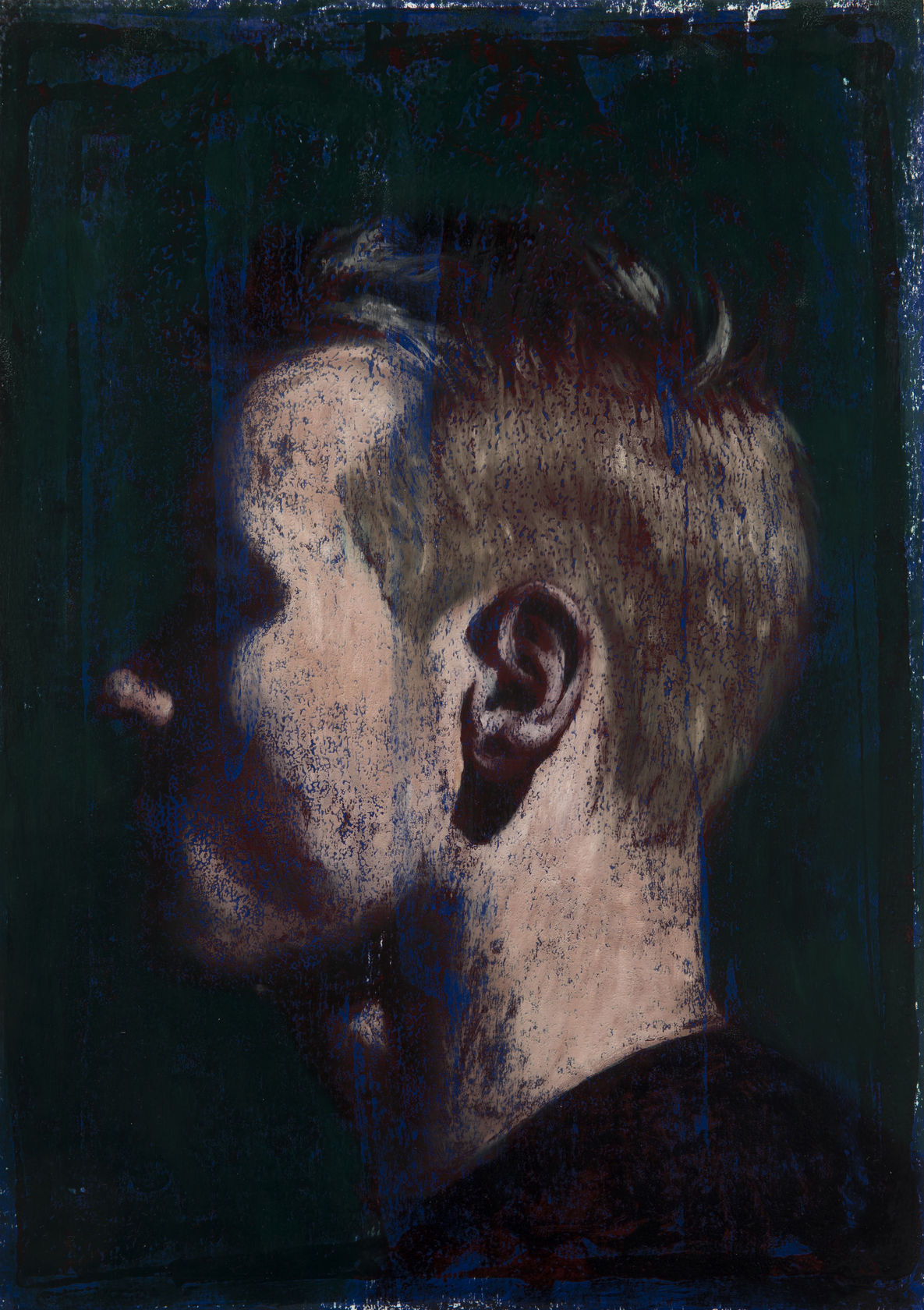 Ken Currie Head in Profile 1/2, 2017