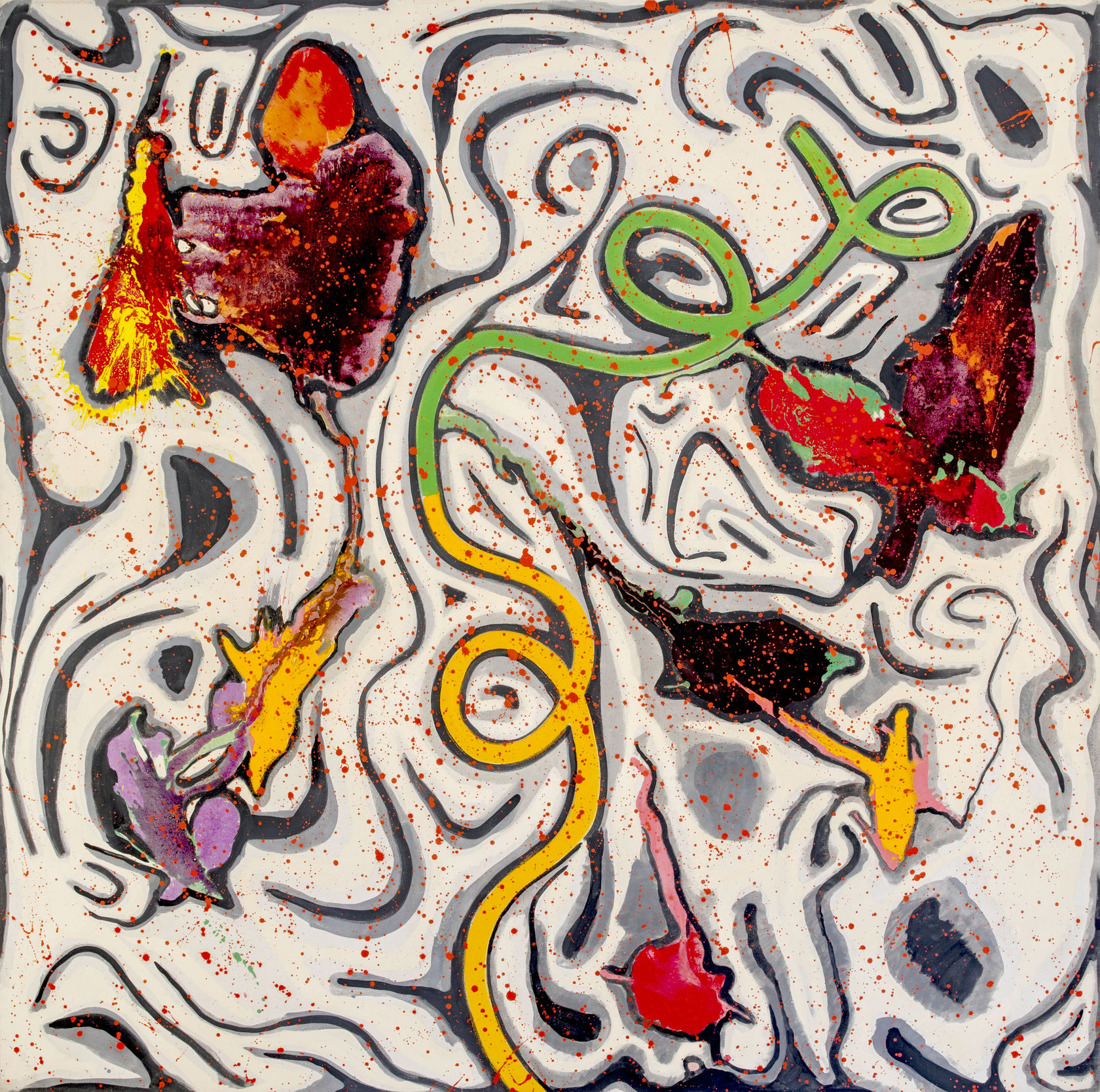 Bernard Cohen, Hybrid, 1962