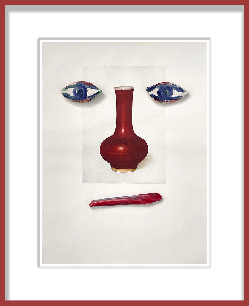 Julie Cockburn Eyes, Nose, Mouth 3, 2022