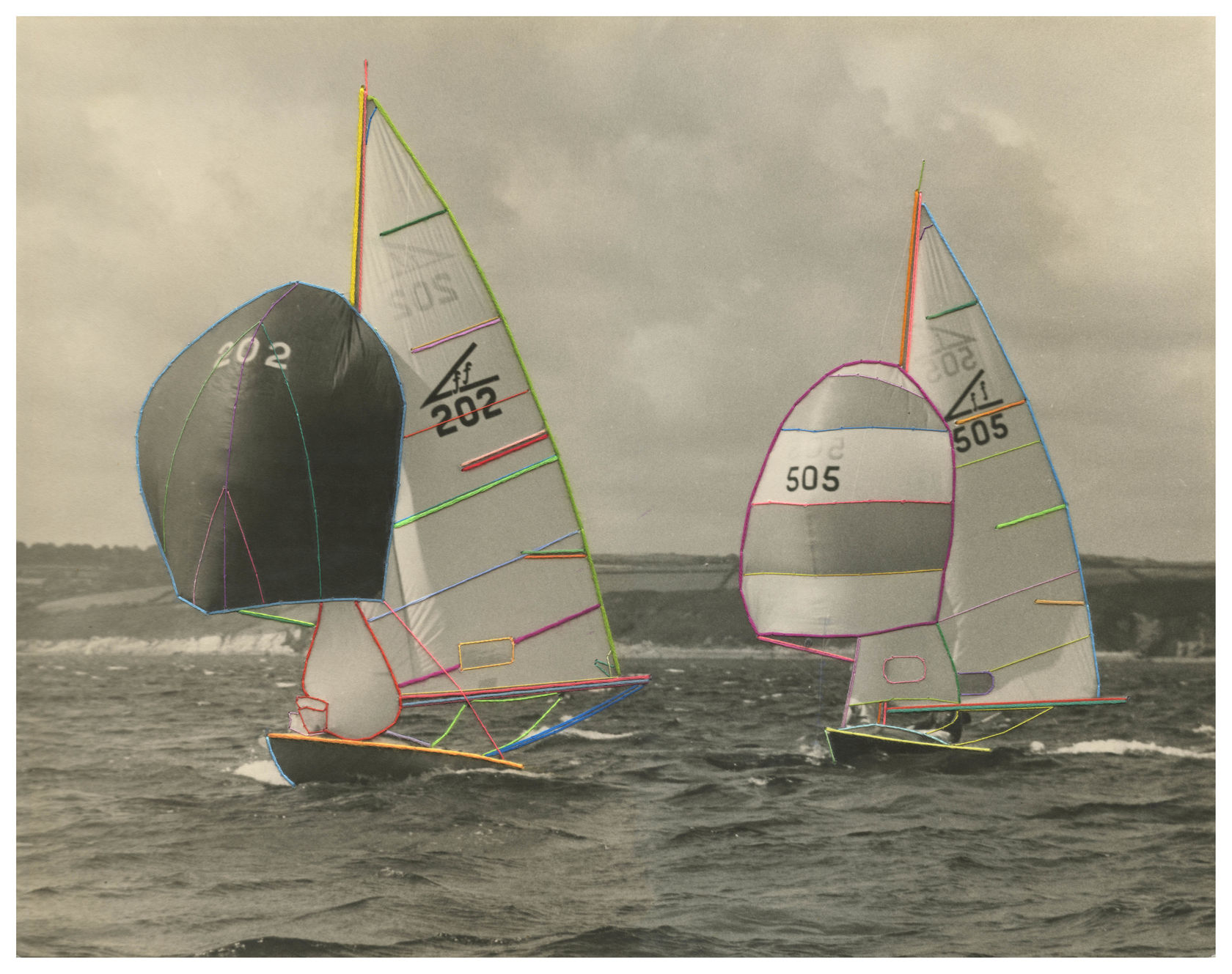 Julie Cockburn Baggywrinkles, 2022