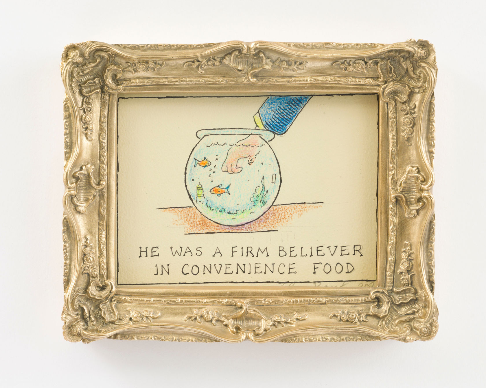 Glen Baxter He Was a Firm Believer in Convenience Food, 2024