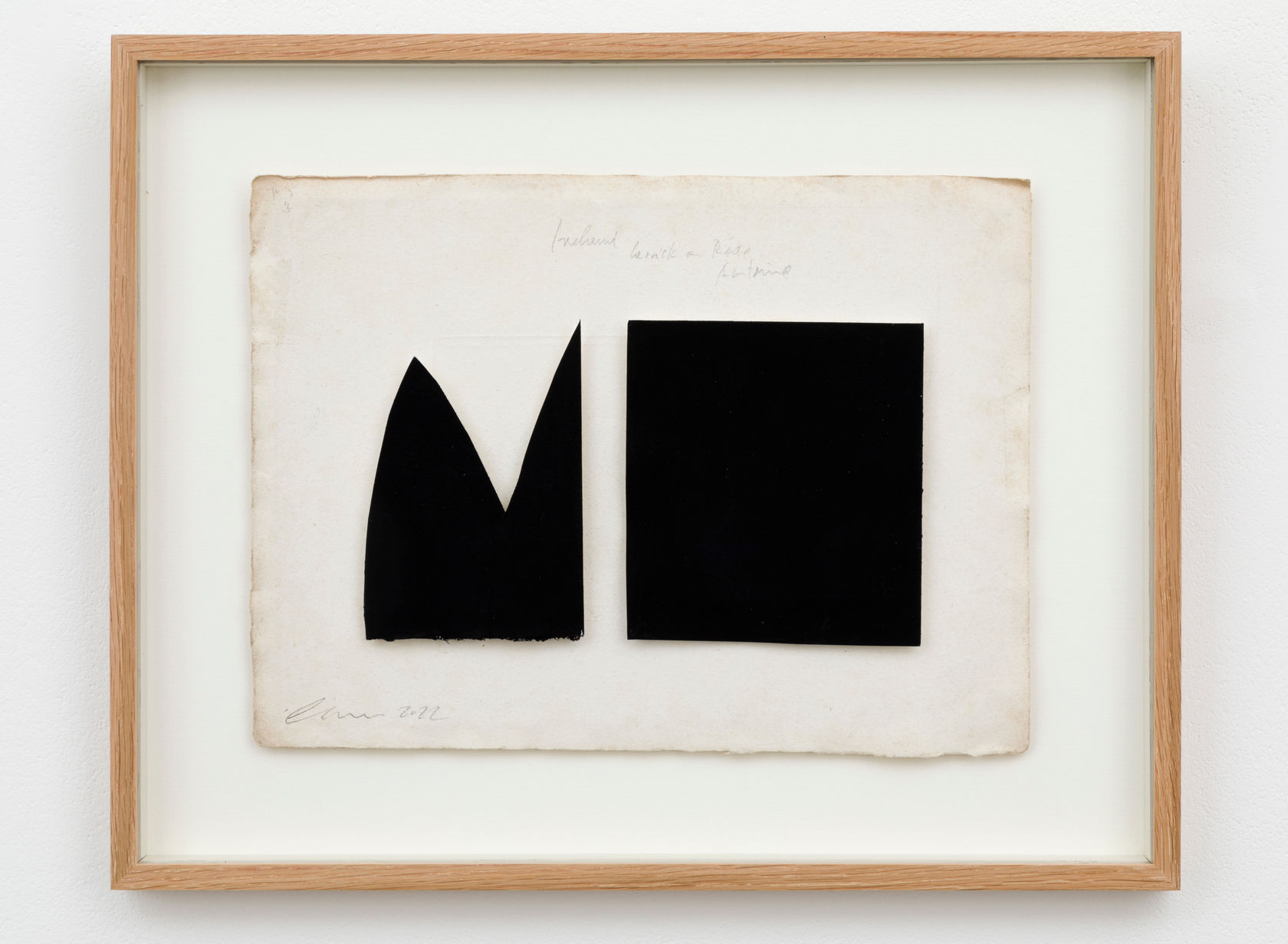 Liza Giles Black/White maquette II, 2022