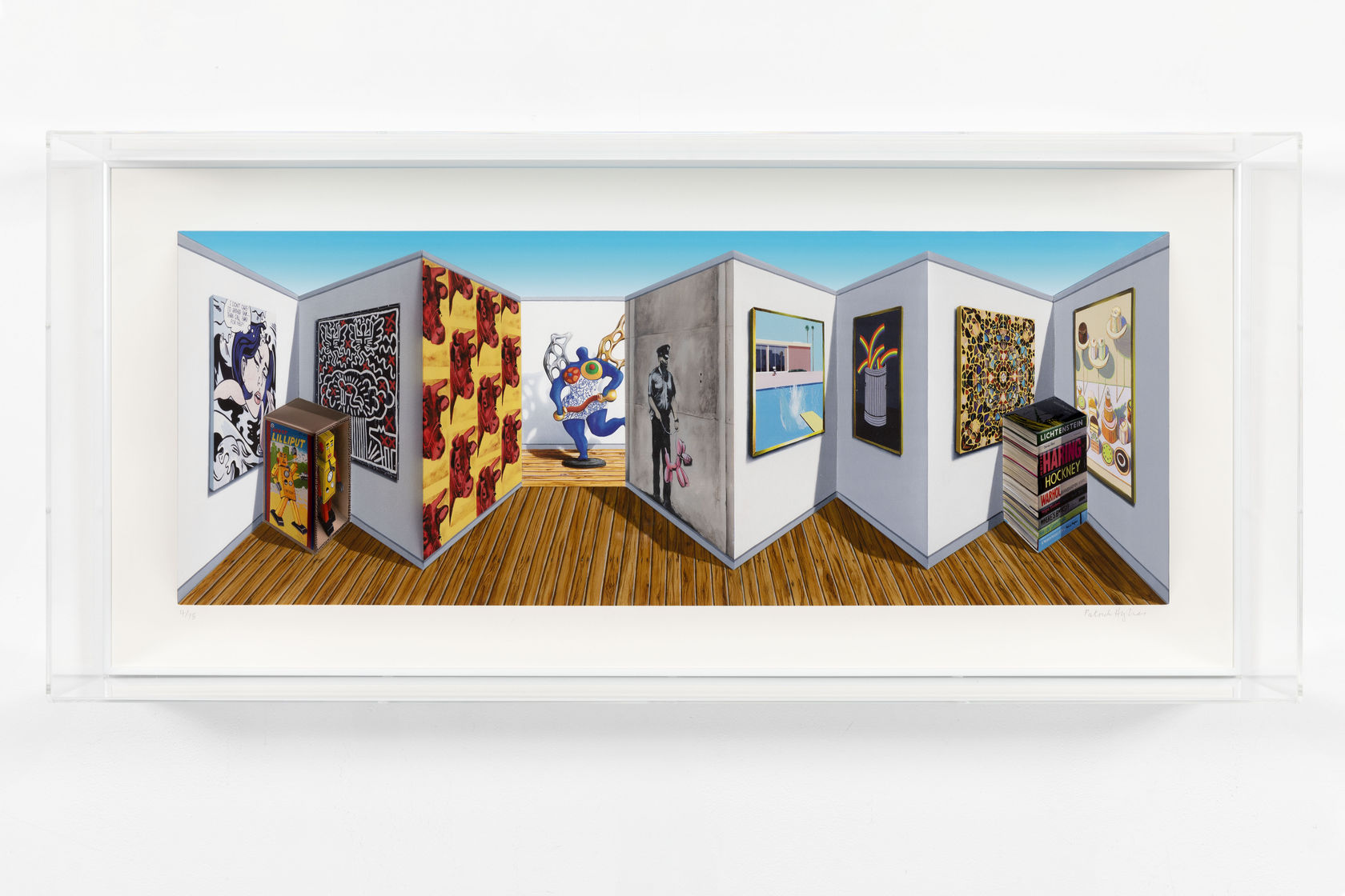 Patrick Hughes Poppish, 2019