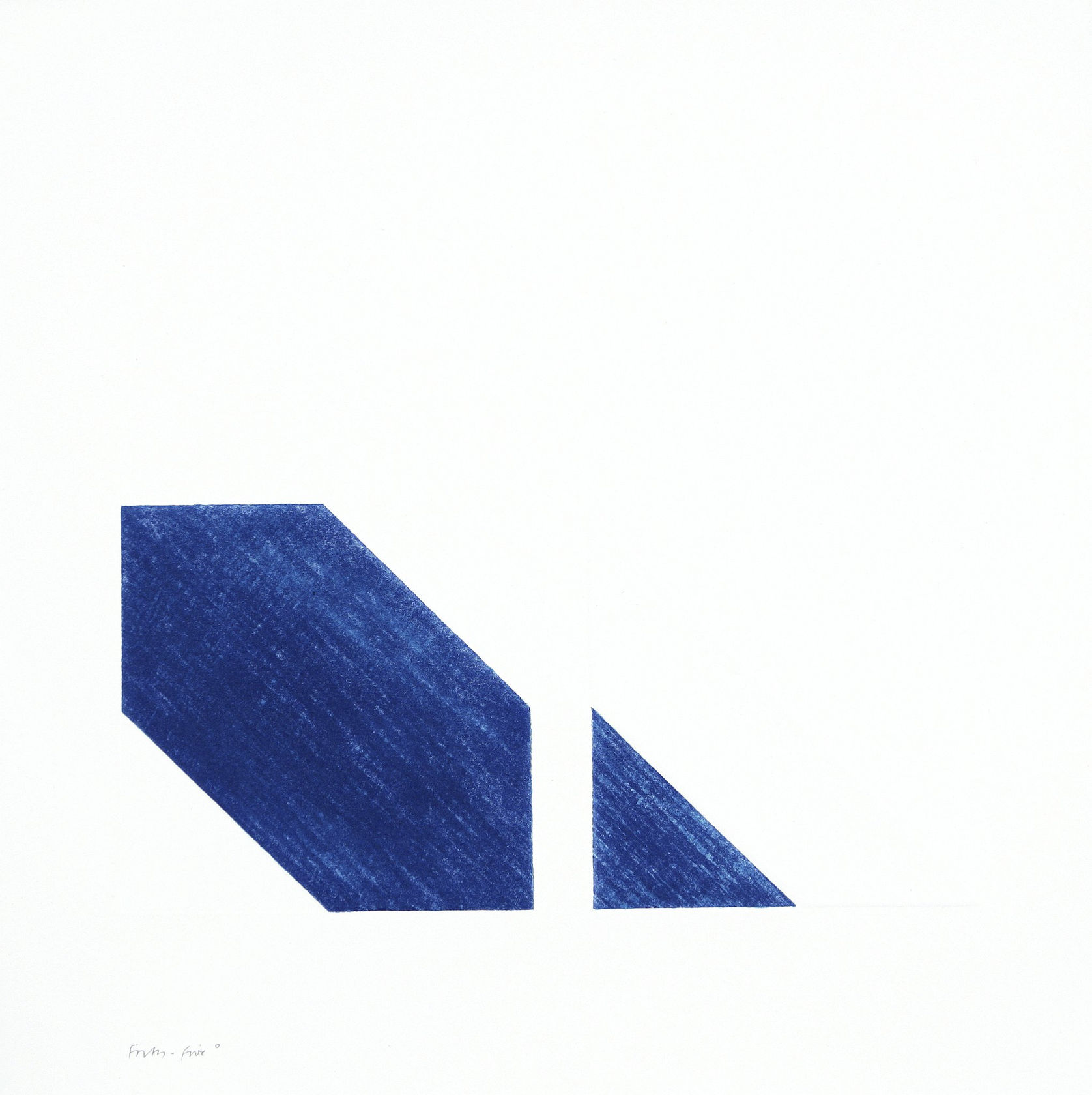 Richard Smith Forty Five Degress, 1969