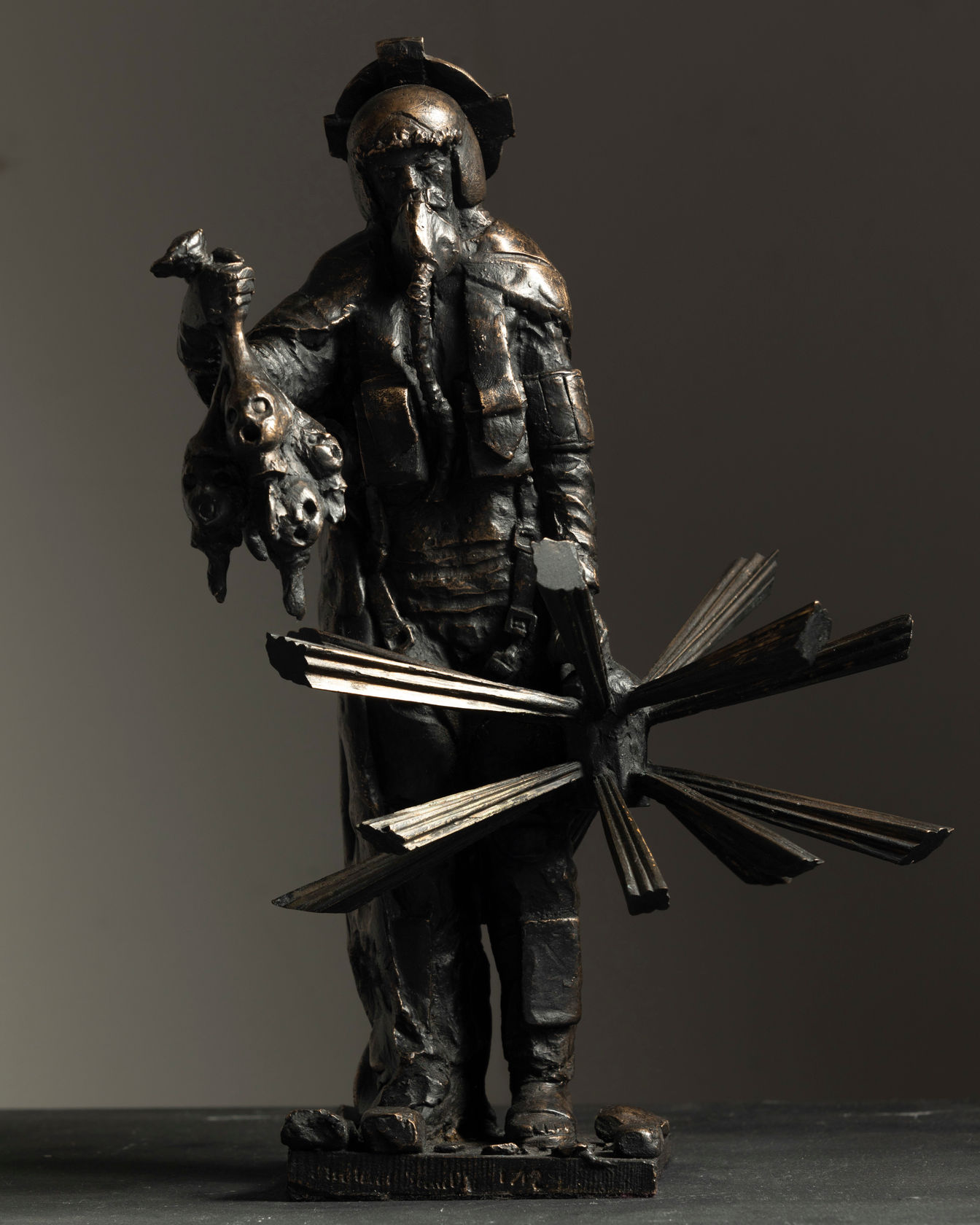 Michael Sandle, Maquette for As ye sow so shall ye reap: An Allegory, 2015