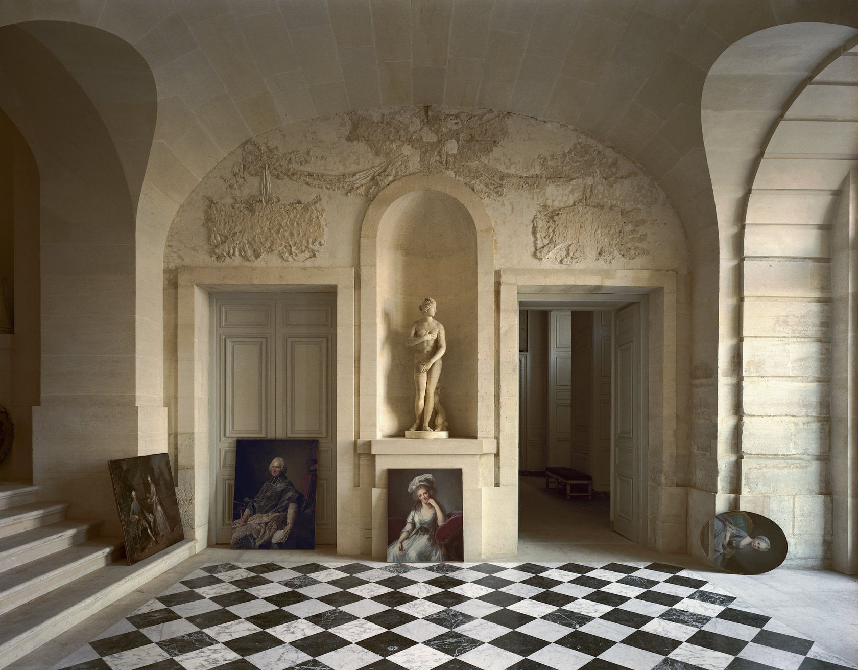 Robert Polidori, Galerie Basse, Chateau de Versailles, 1985