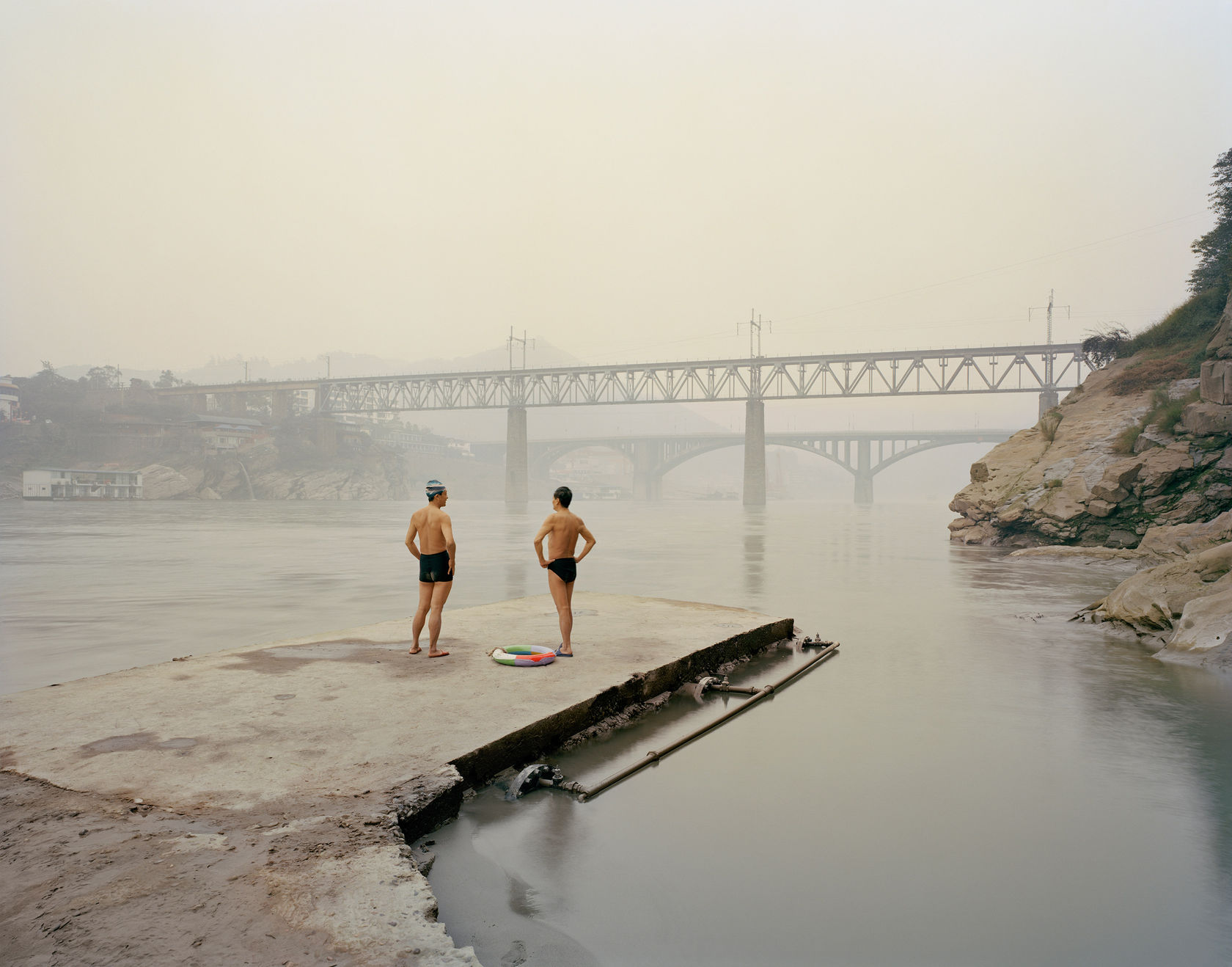 Nadav Kander Yibin VIII, (Bathers), Sichuan Province, 2007
