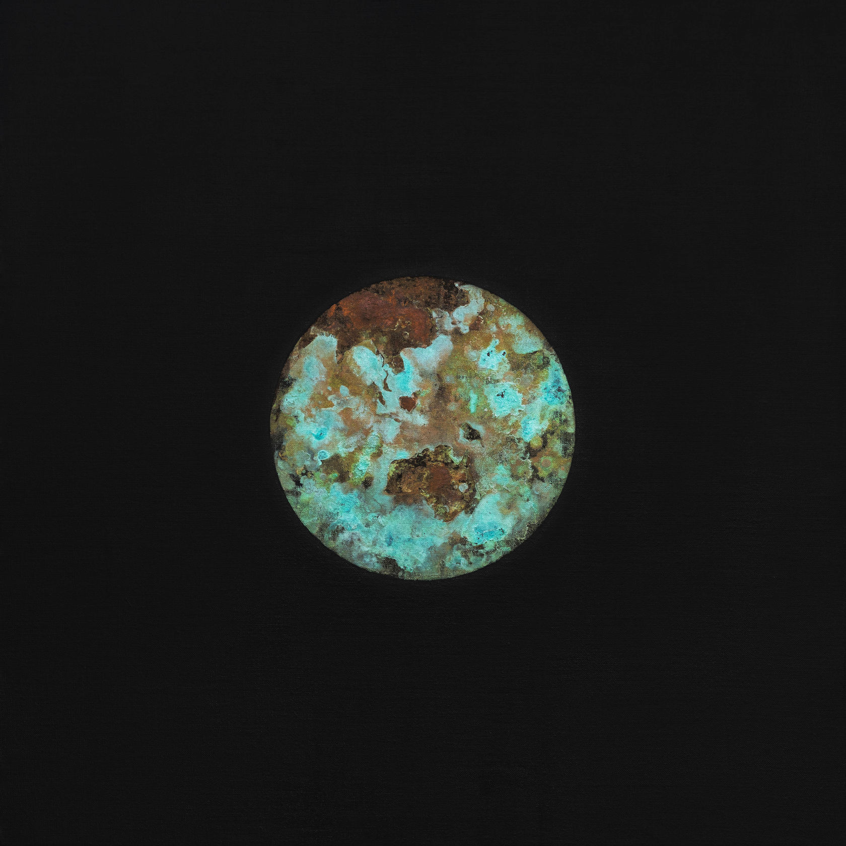 John Keane Flat Earth Series (#4), 2019