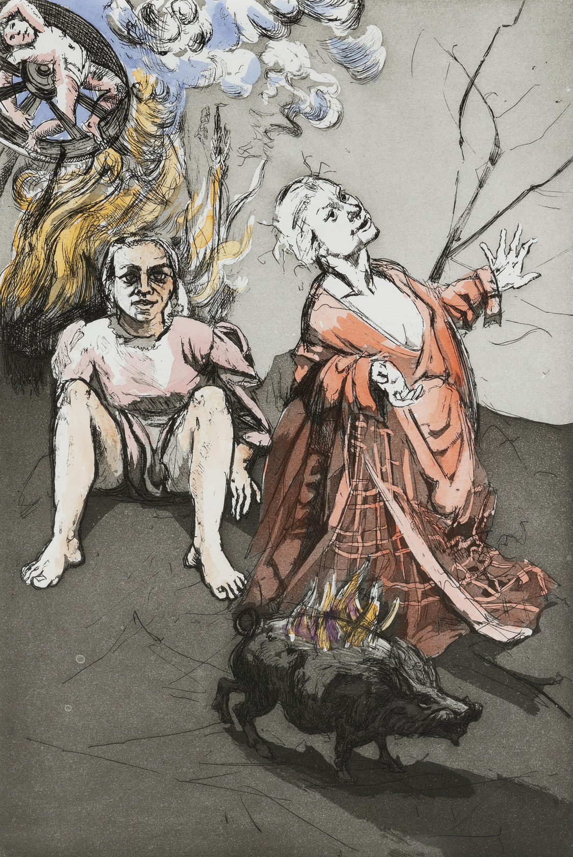 Paula Rego Ecstasy , 1996-98