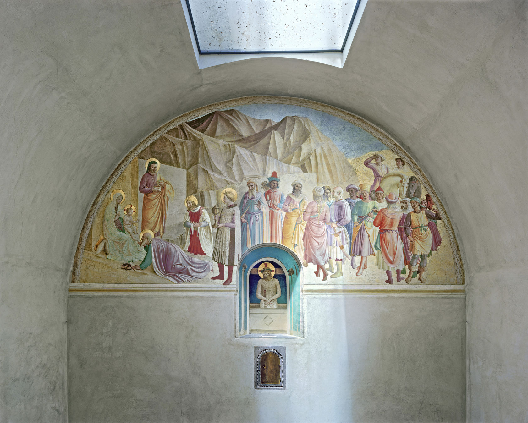 Robert Polidori Adoration of the Magi and Man of Sorrows by Fra Angelico, Cell 39, Museum of San Marco Convent,...