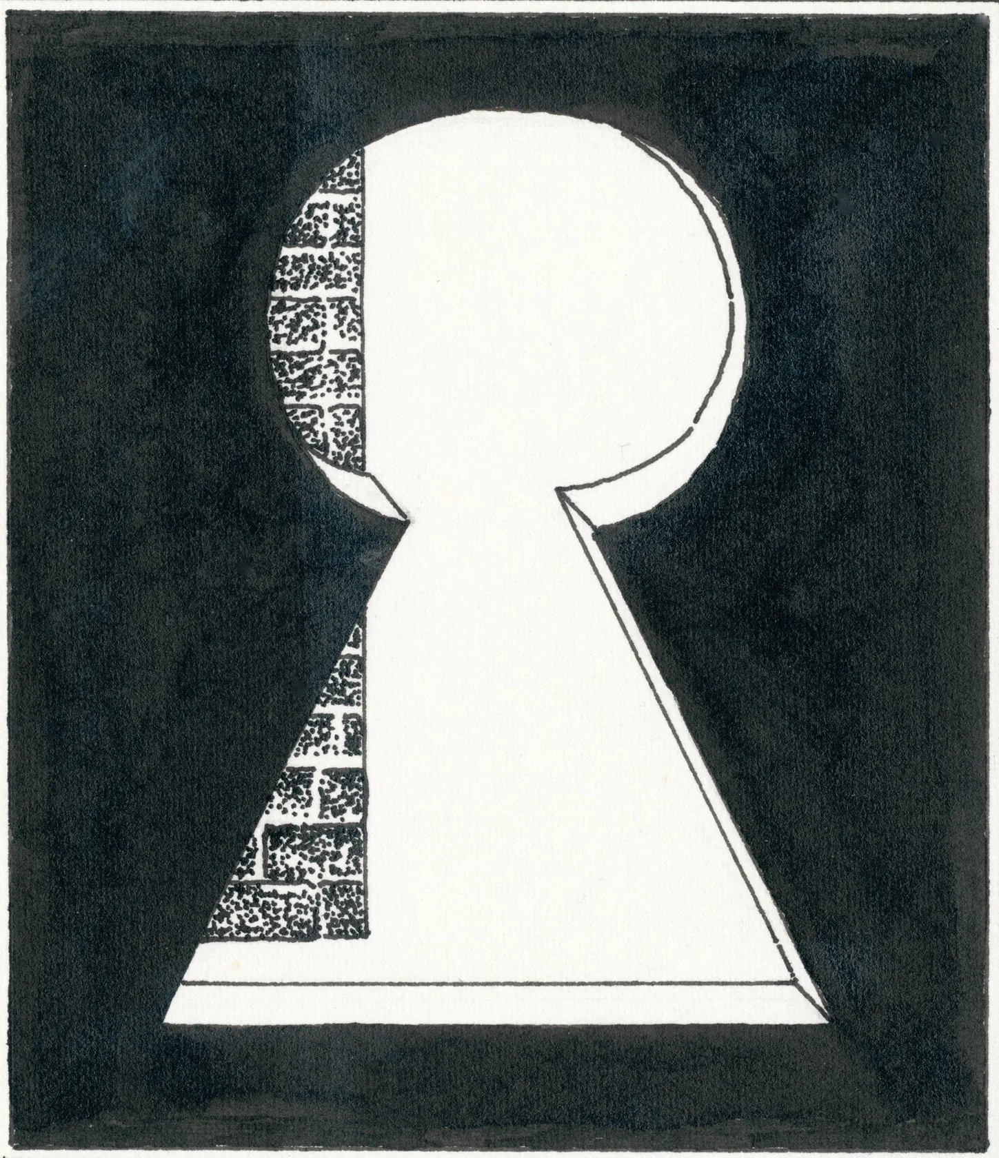 Anthony Earnshaw, Secret Alphabet 'R' No. 2, 1971
