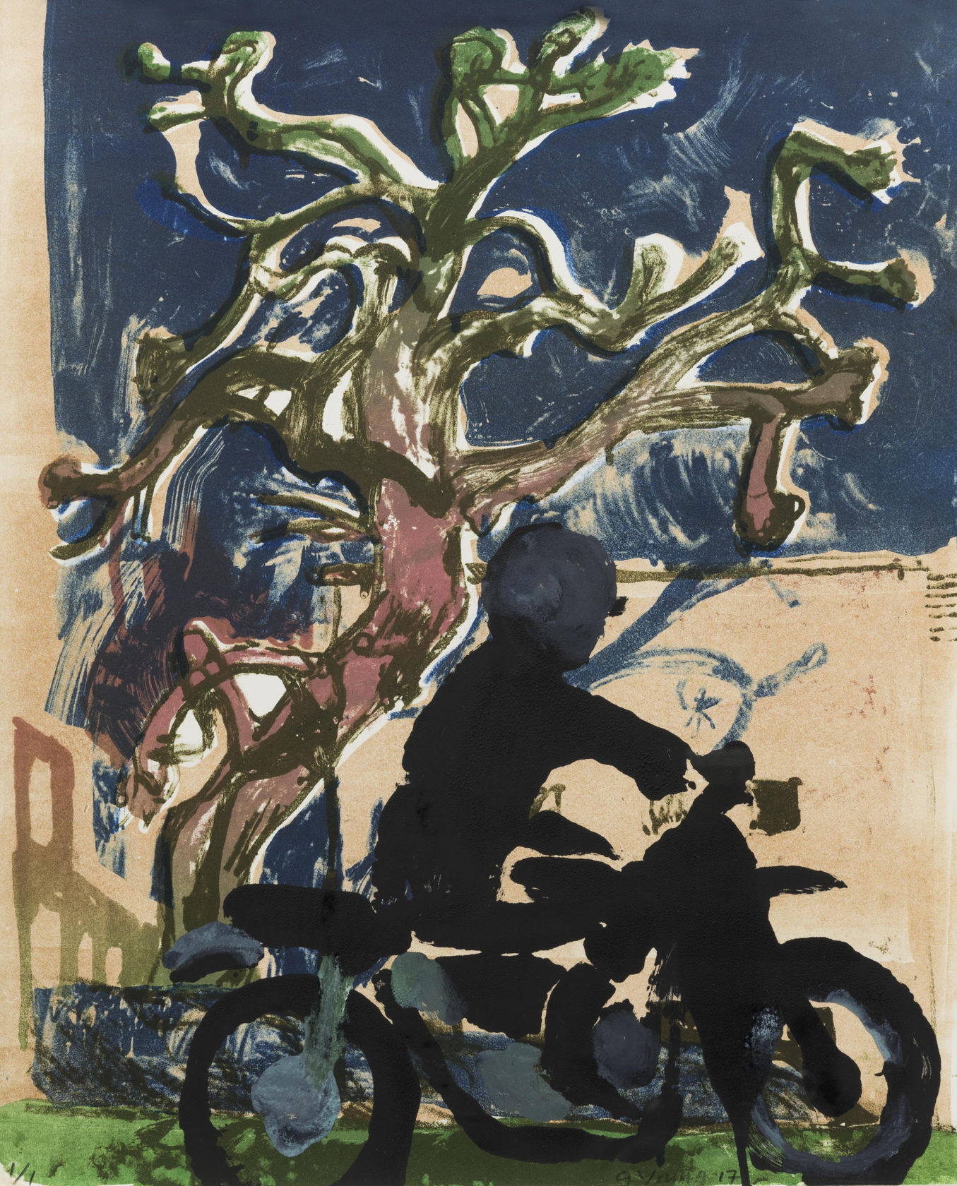 George Young Biker , 2017