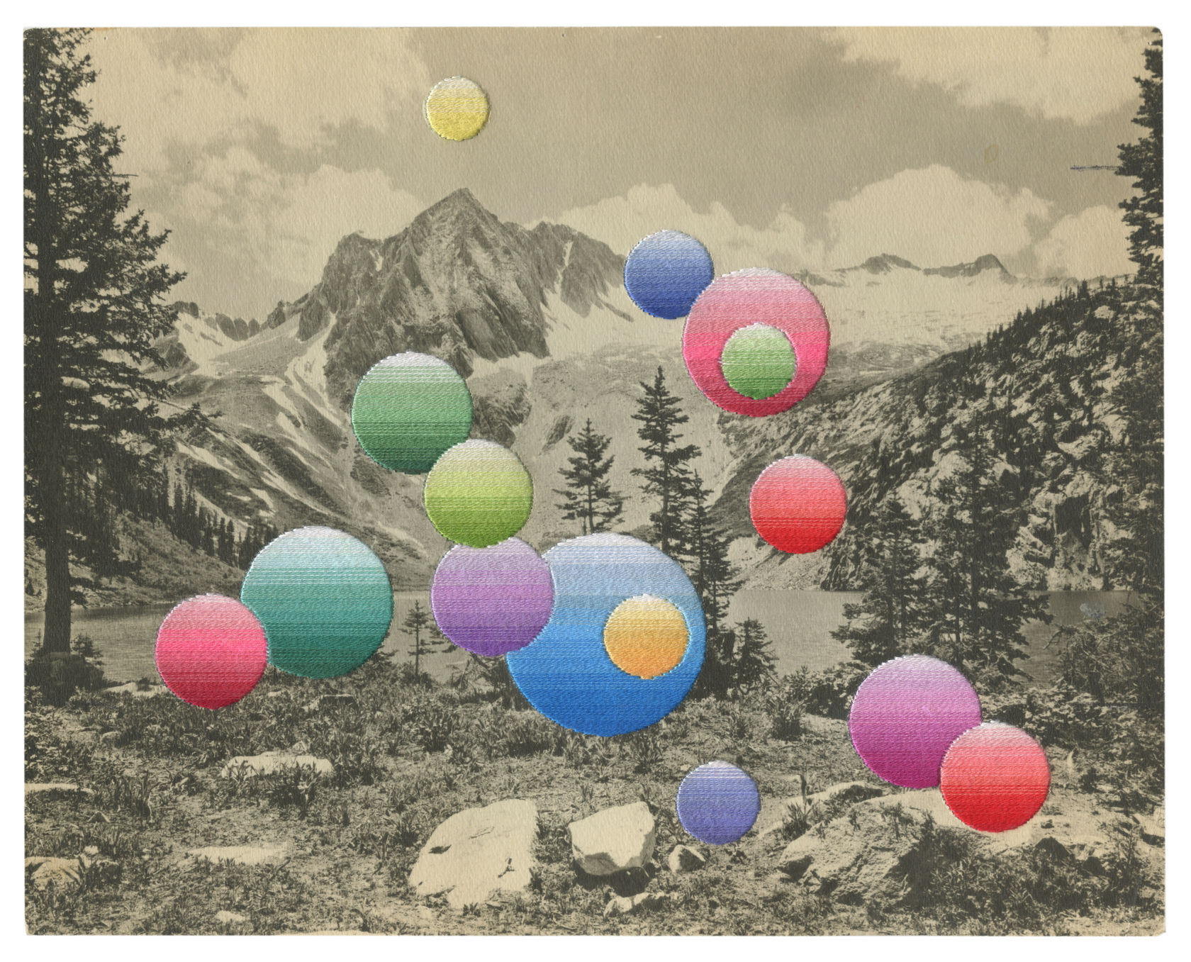 Julie Cockburn Mountain Joy, 2022