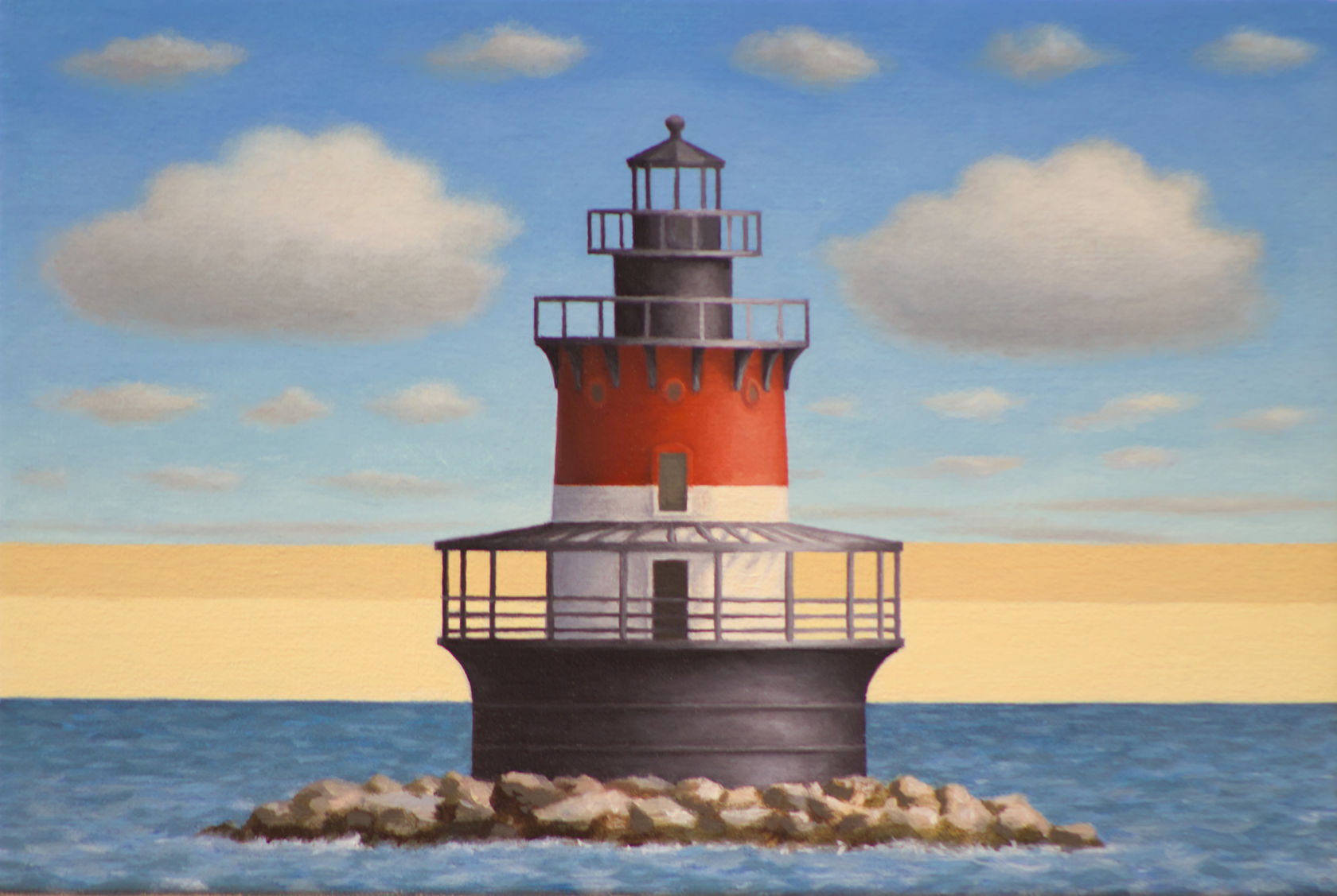 Renny Tait Plum Beach Lighthouse Rhode Island, 2023