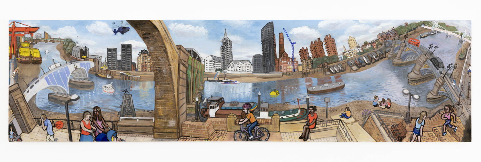 Jiro Osuga, The River, 3. Putney Bridge to Albert Bridge, 2019