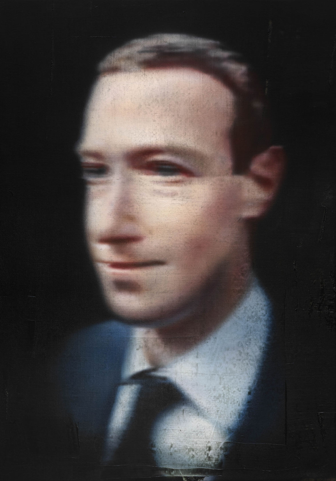 John Keane Face 2, 2019