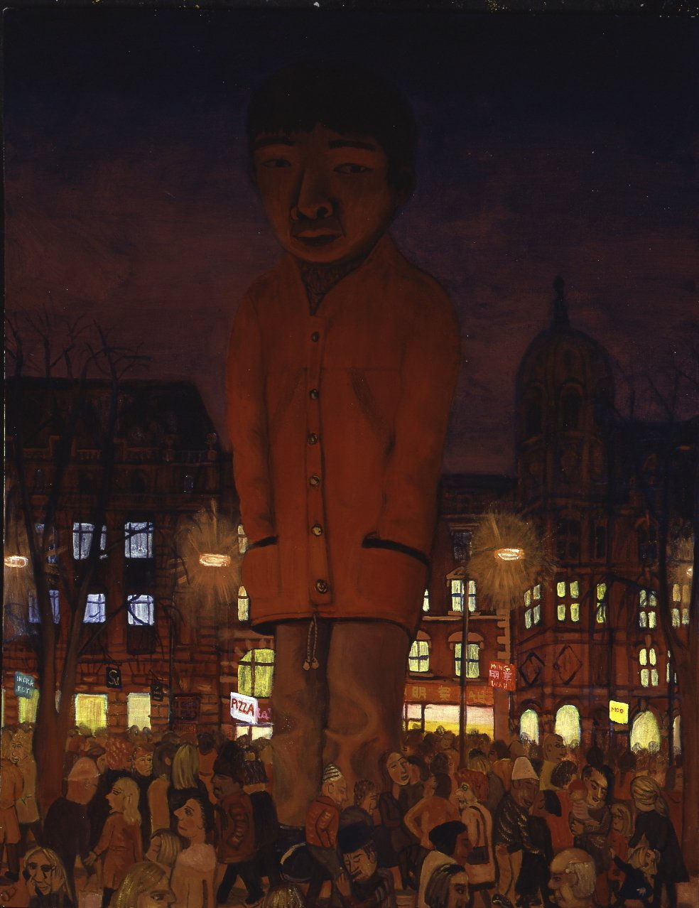 Jiro Osuga In Town at Night, 1999