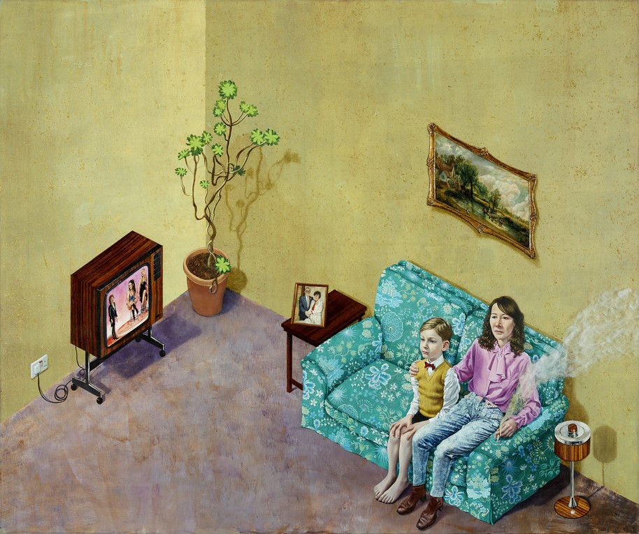 Stuart Pearson Wright, Halfboy and Halfsister, 2018