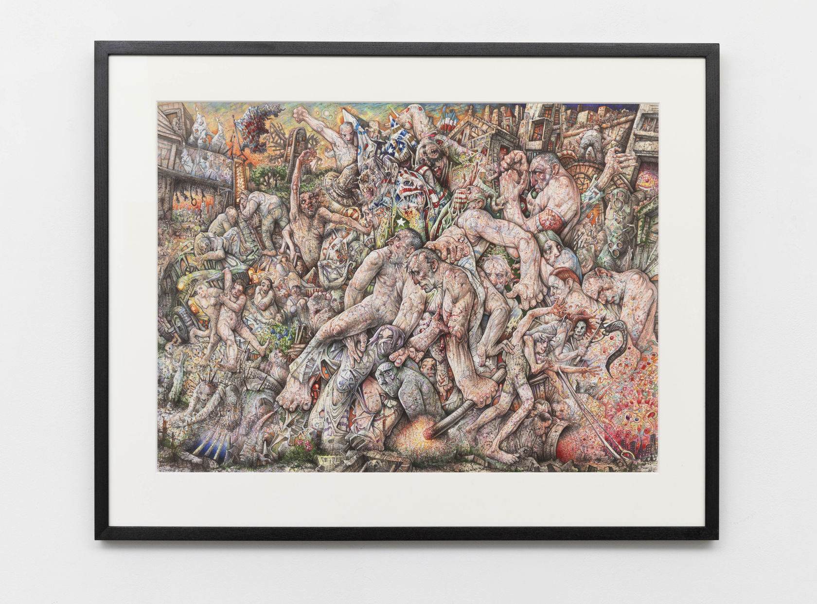 Peter Howson Pulvis et Umbra Sumus (We are Ashes and a Shadow), 2021