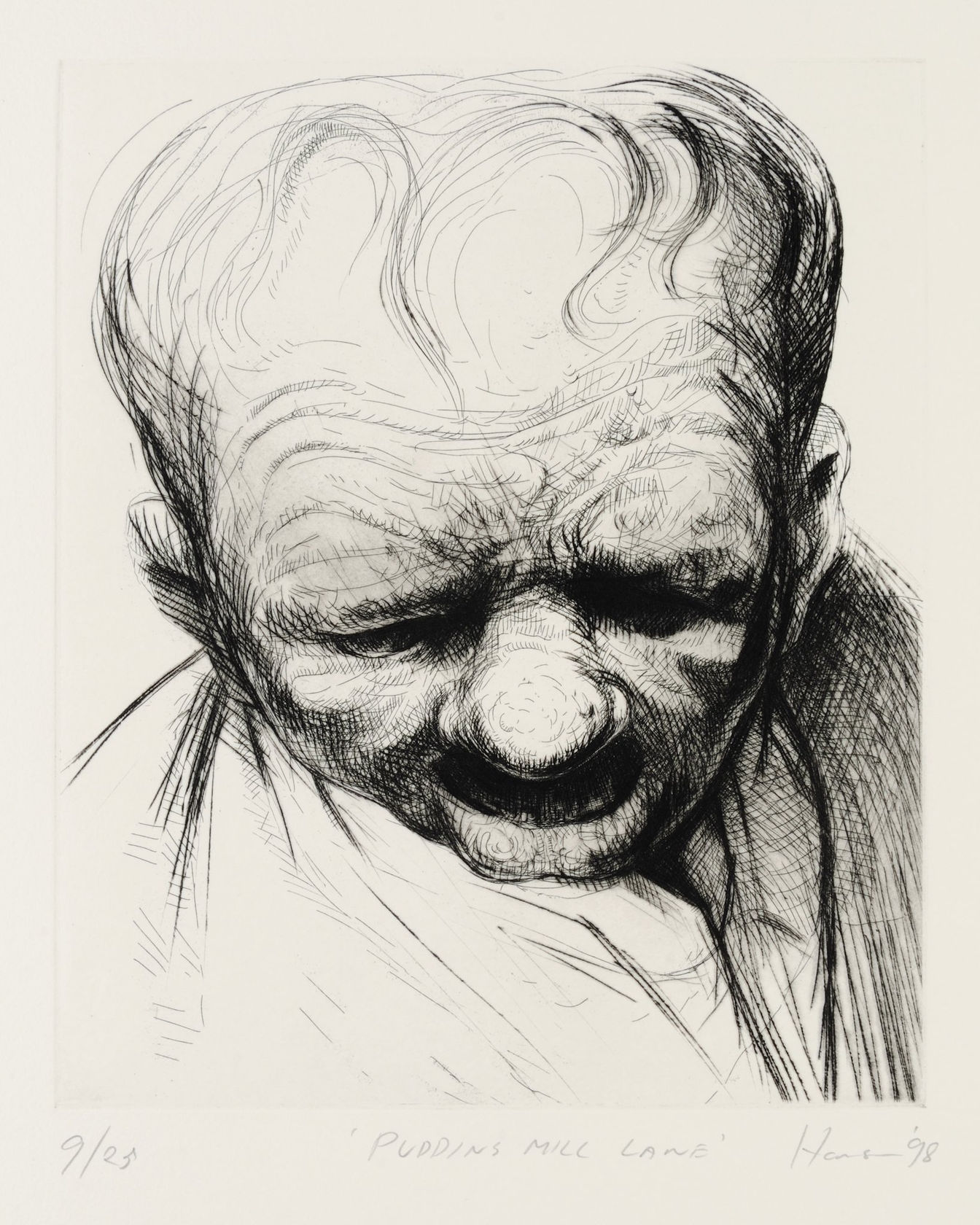 Peter Howson Pudding Mill Lane, 1998