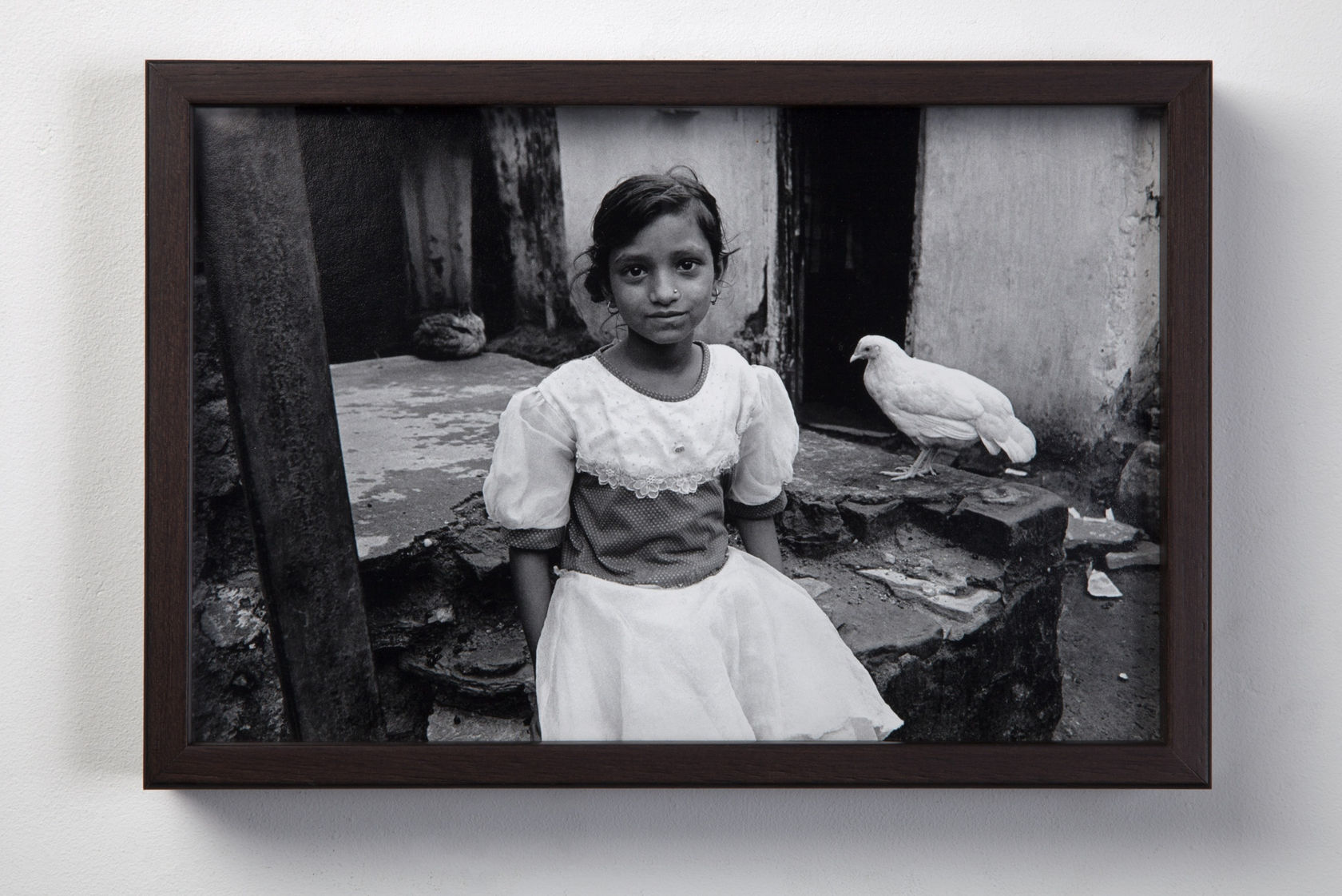 Srinivas Kuruganti Girl With Hen, Dhanbad, India, 2002, 2015
