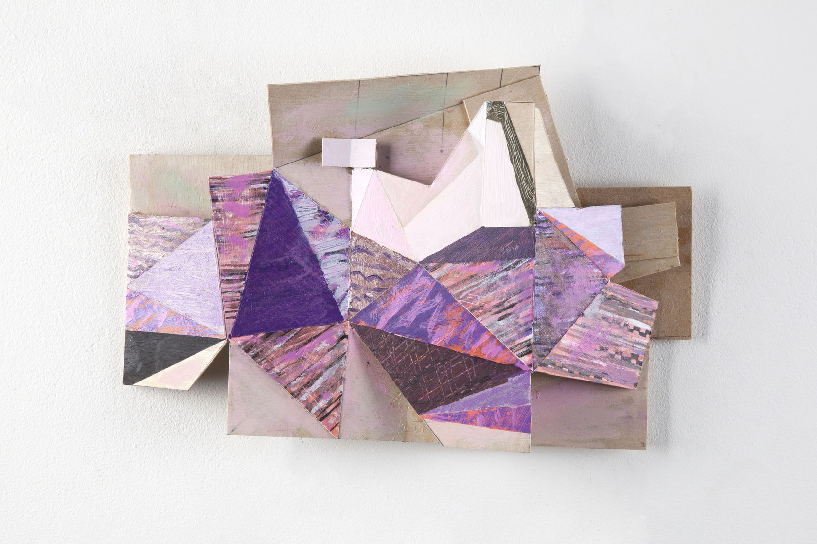 Alex Cave Woman in Violet Dress, Reading, 2015