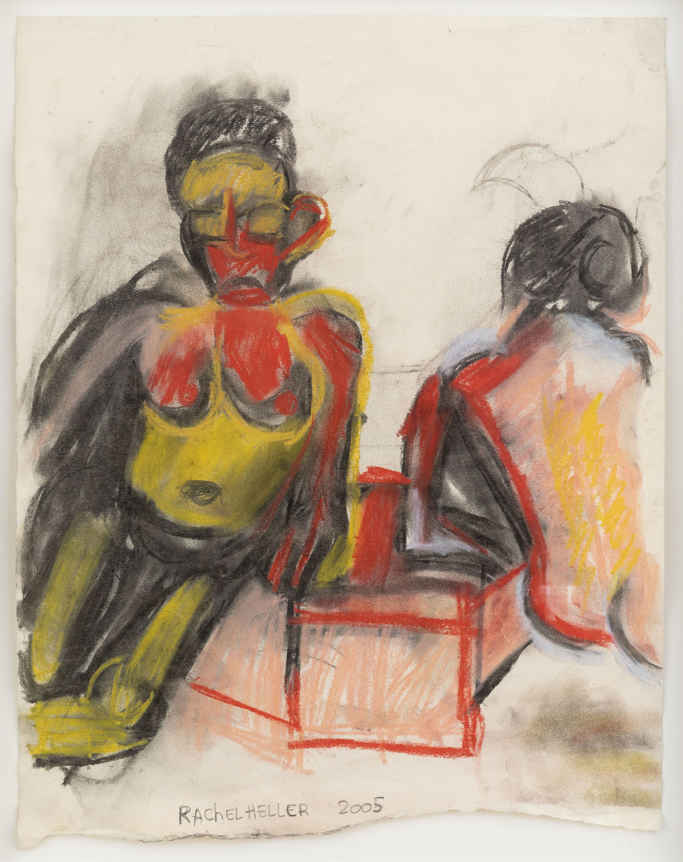 Rachel Heller Leaning Figures, 2005
