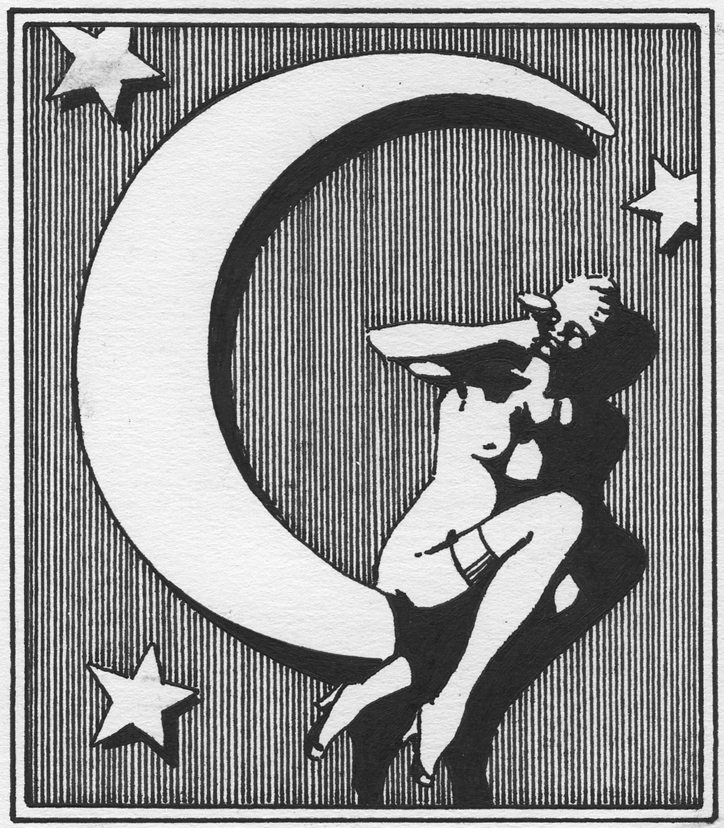 Anthony Earnshaw Secret Alphabet 'G' No. 7, 1971