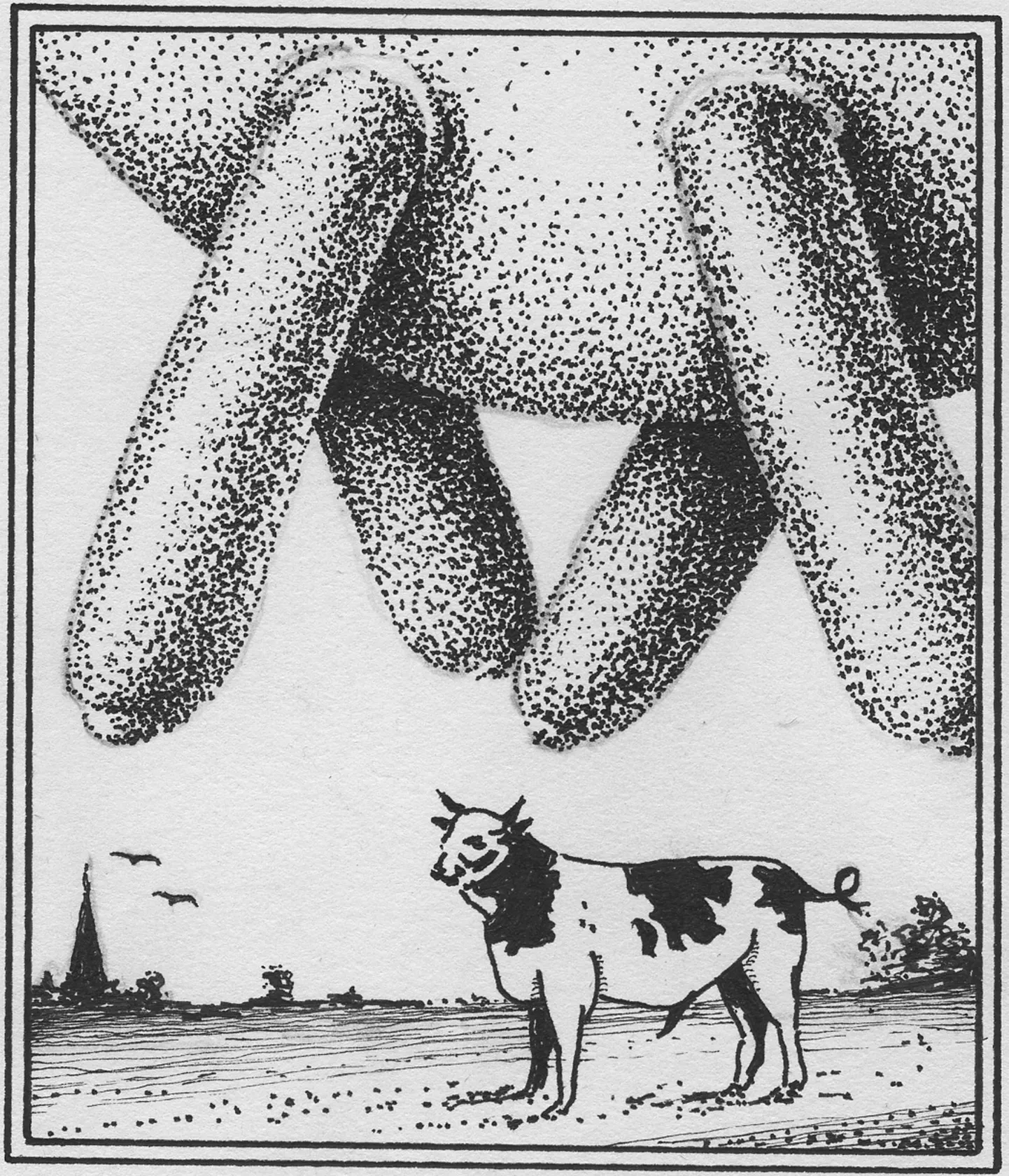 Anthony Earnshaw, Secret Alphabet 'M' No.4, 1971