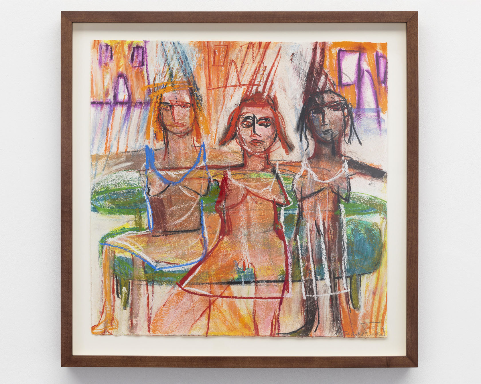 Amanda Faulkner We can all sing together, 2019