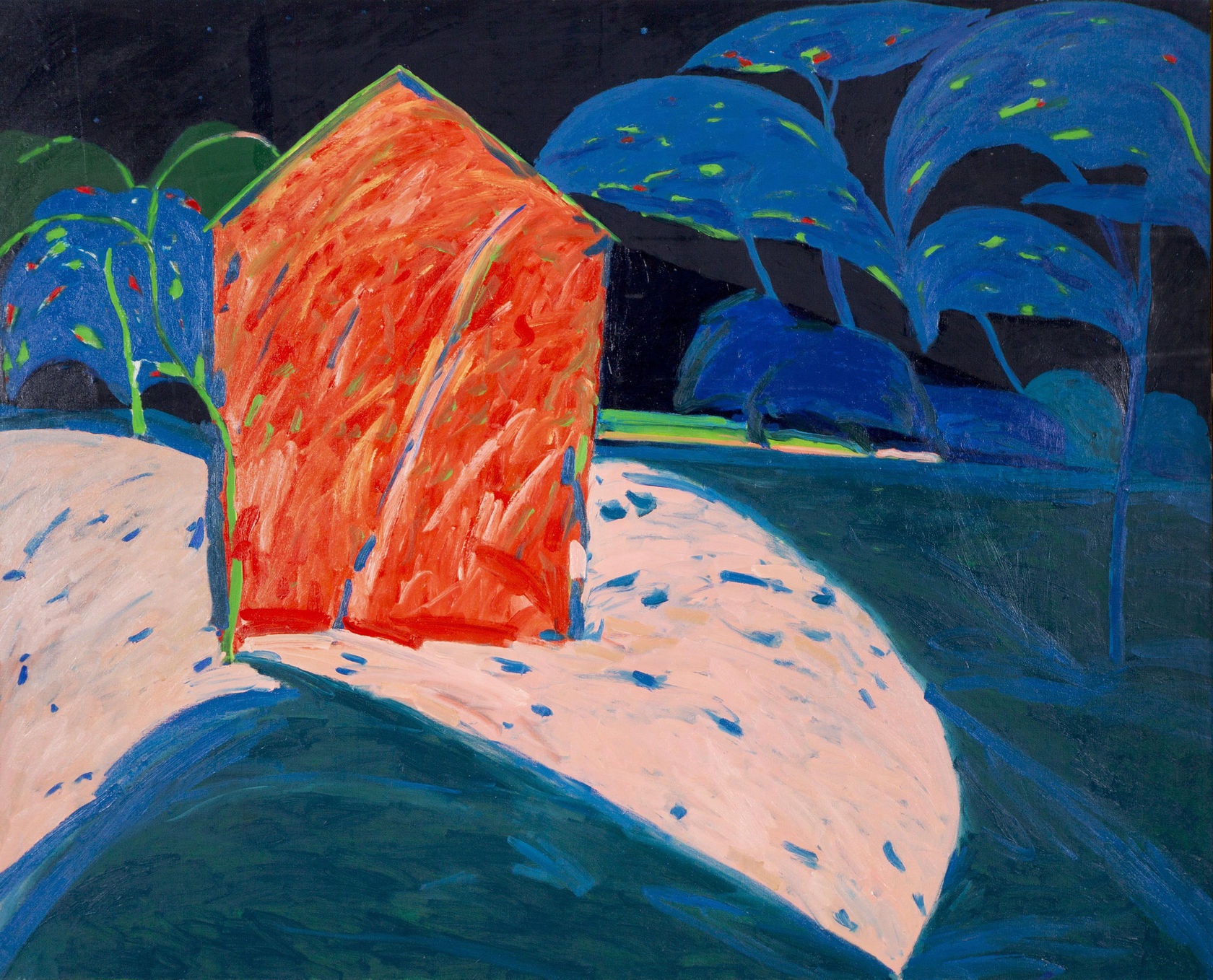 William Crozier The Studio at Night , 1982